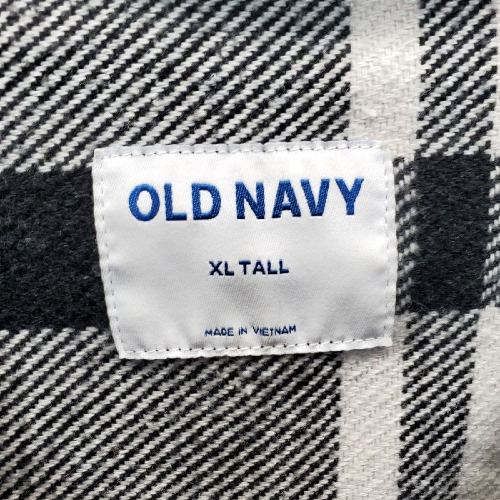 Old Navy VINTAGE Old Navy Shacket Womens XL Tall Multi Plaid Wool Blend Long Sleeve Button Front Size XL / US 12-14 / IT 48-50 - 6 Thumbnail