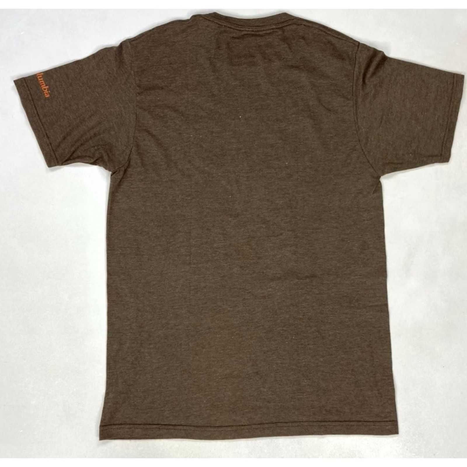 Vintage VINTAGE Columbia Sportswear Outdoor Nature Graphic T-shirt Men Small Brown Heather Size US S / EU 44-46 / 1 - 4 Thumbnail