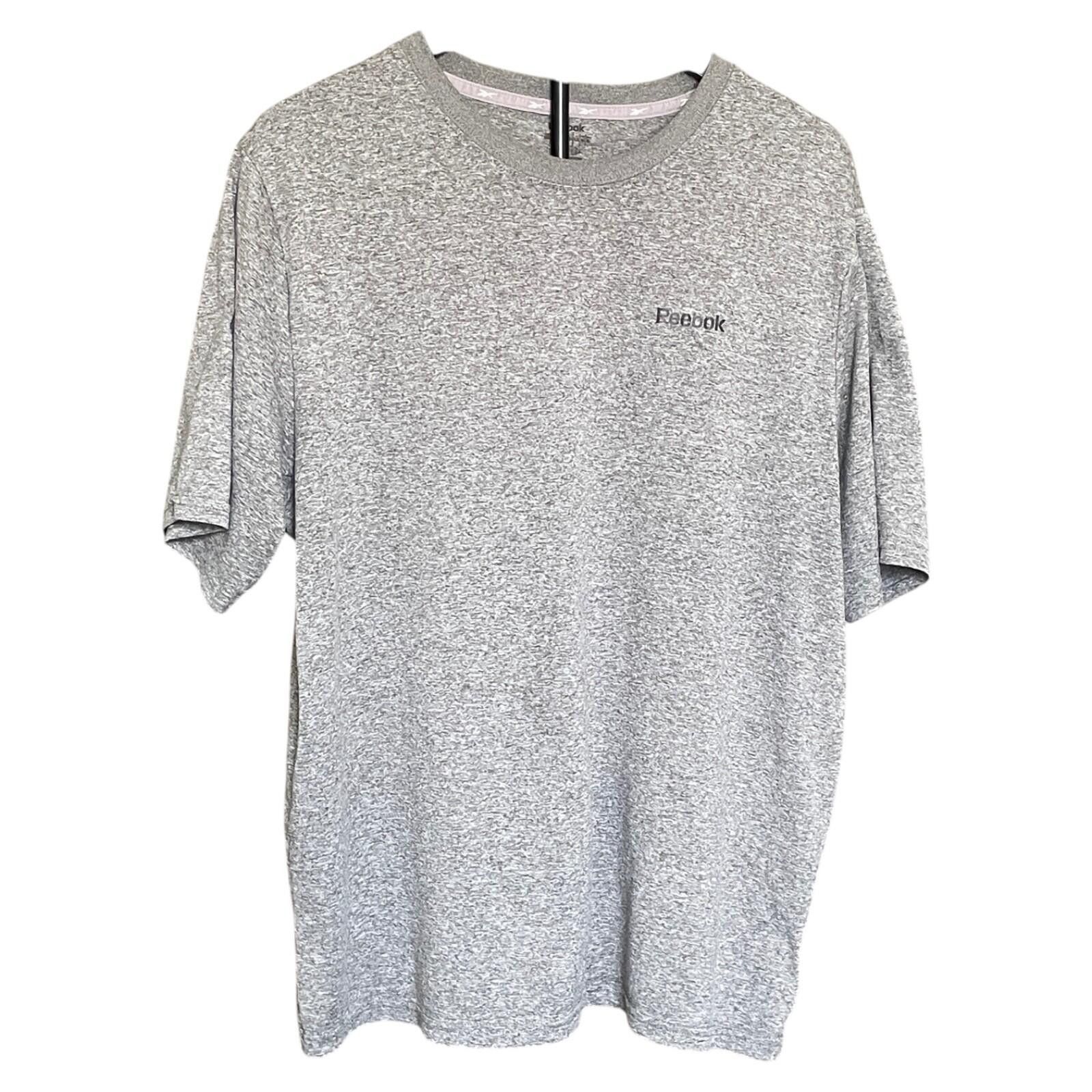 Reebok Reebok Men's XL Gray Short Sleeve T-Shirt Logo Tee CLEAN! Size US L / EU 52-54 / 3 - 1 Thumbnail