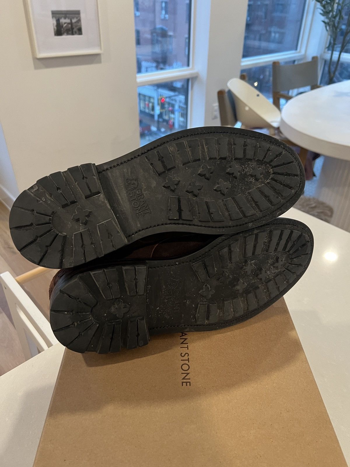 Grant Stone Grant Stone Edward Boot Dark Oak Roughout 11.5E Size US 11.5 / EU 44-45 - 6 Thumbnail