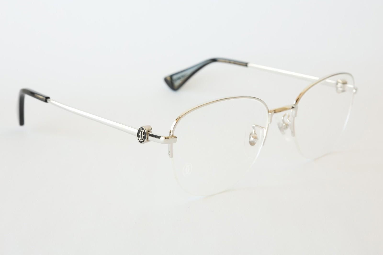 Cartier New Cartier eyewear optical eyeglasses CT0415OA 002 L silver Size ONE SIZE - 8 Thumbnail