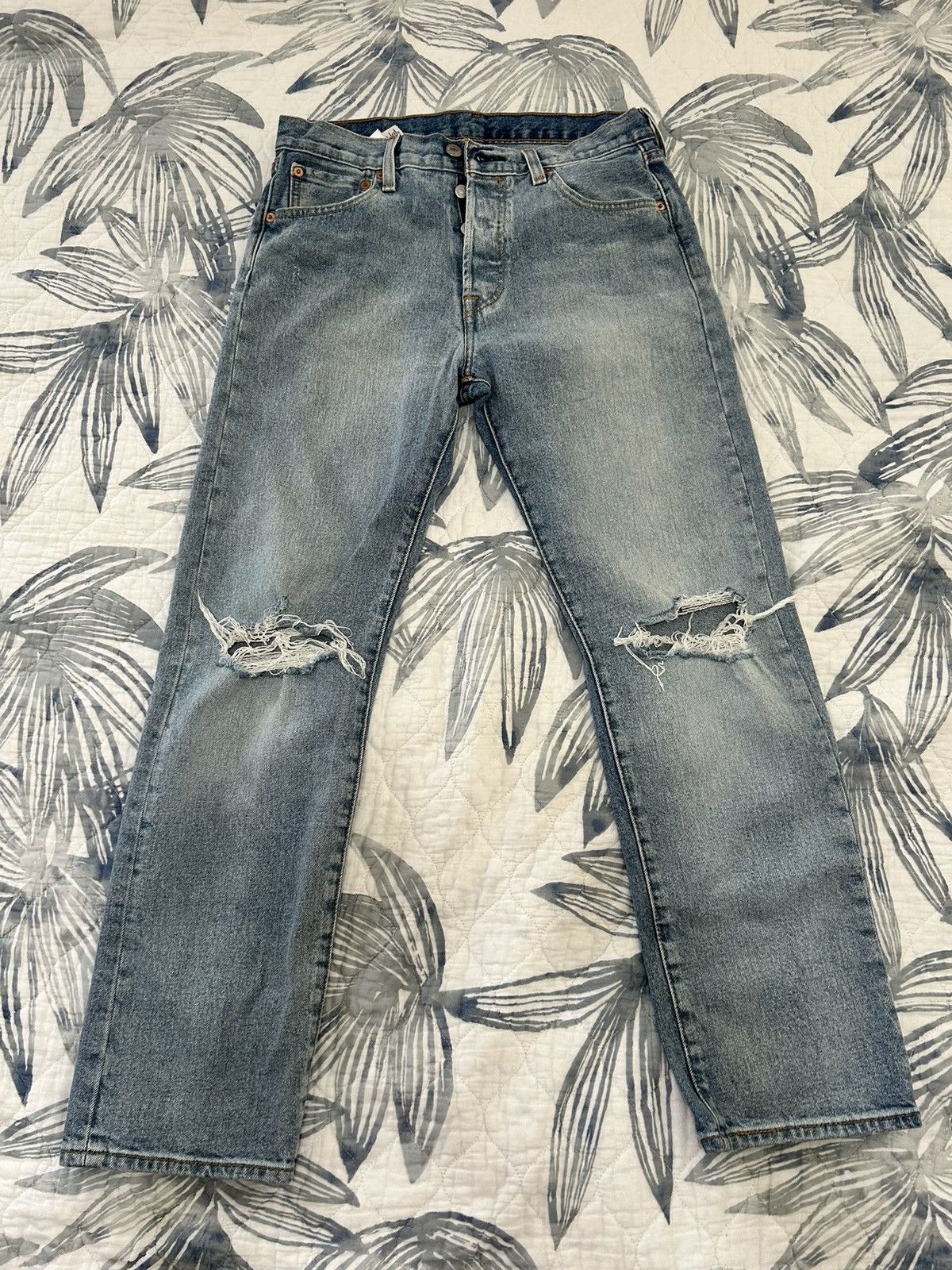 Levi's 501 Levis jeans Size US 30 / EU 46 - 1 Thumbnail