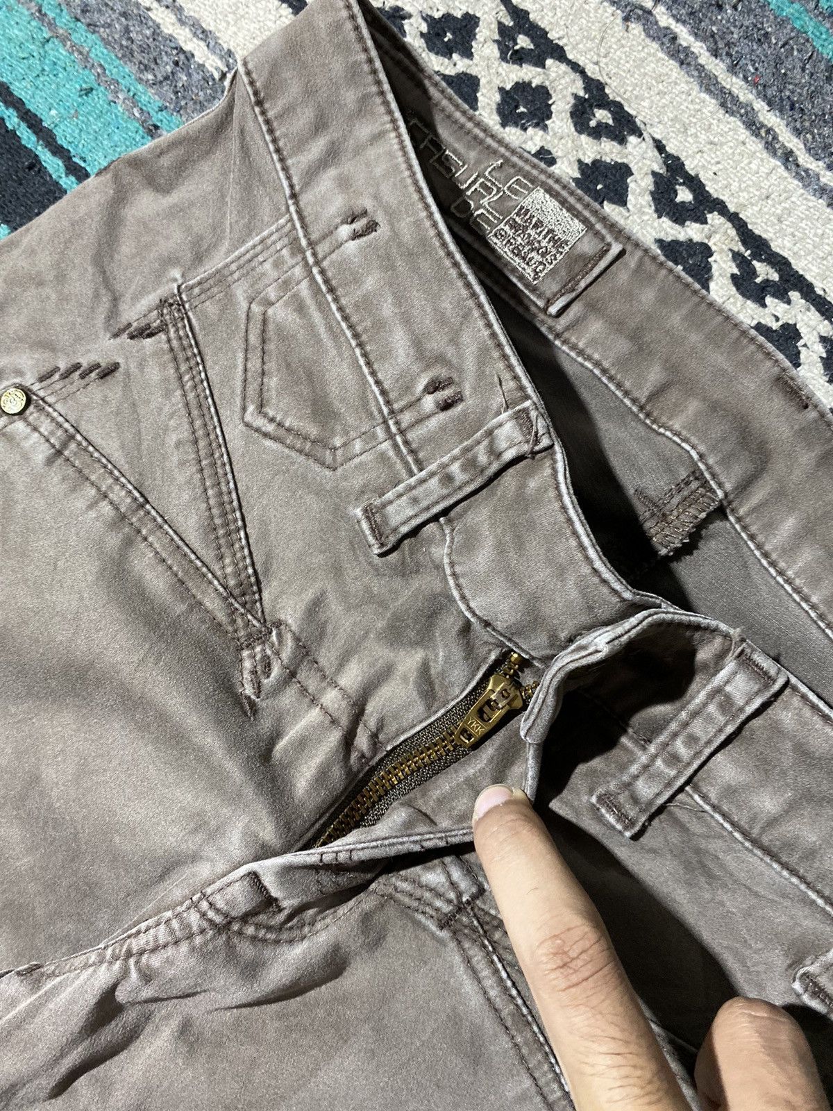 Marithe + Francois Girbaud Marithe Francois Girbaud Women Skinny Biker Pants Size 28" / US 6 / IT 42 - 5 Thumbnail