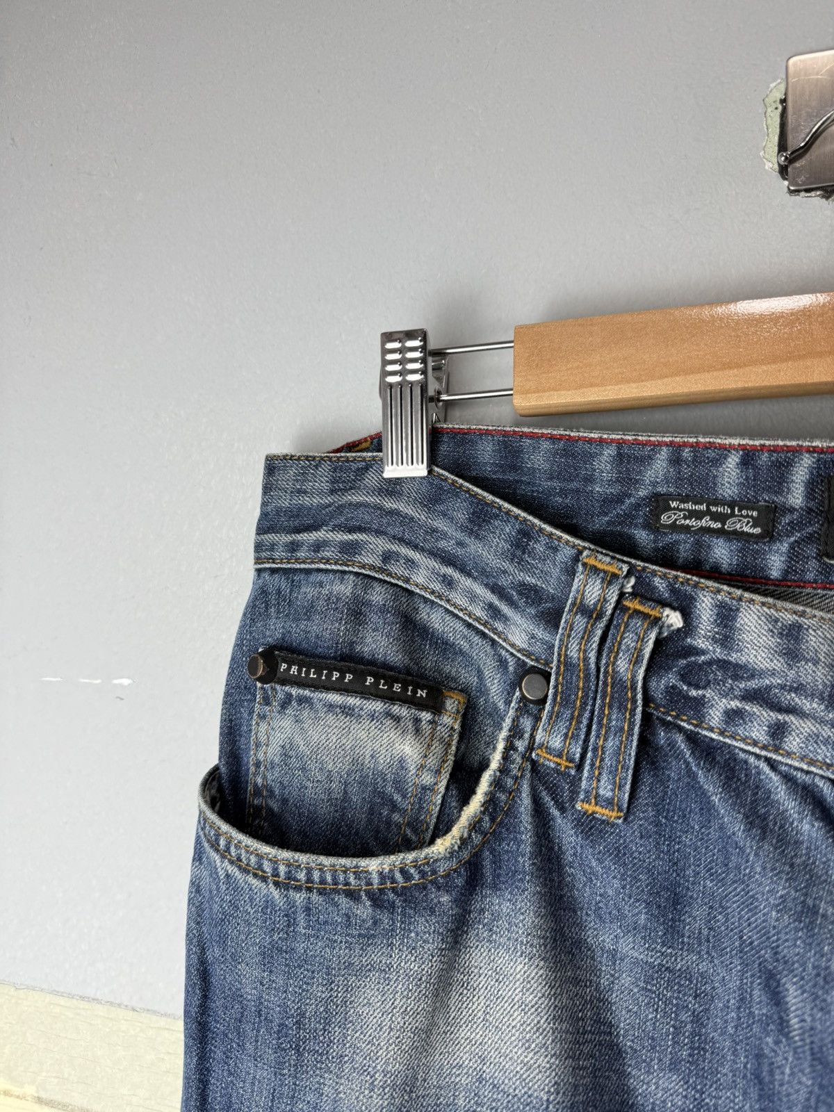 Philipp Plein Vintage Philipp Plein Denim Pants Jeans Y2K Affiction Size US 32 / EU 48 - 5 Thumbnail