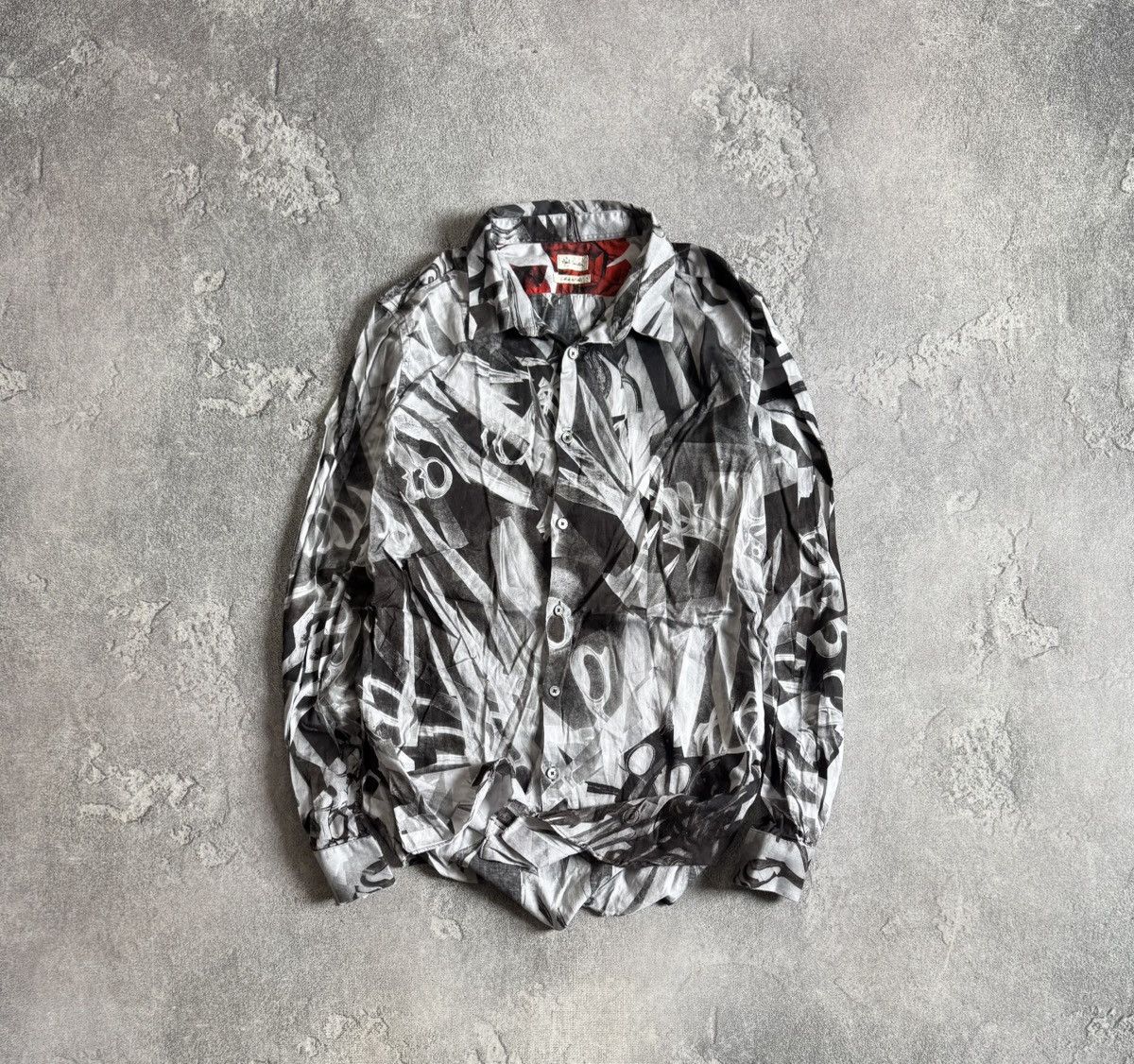 Paul Smith Paul Smith L printed scissors ✂️ shirts button up long sleeve Size US L / EU 52-54 / 3 - 1 Thumbnail