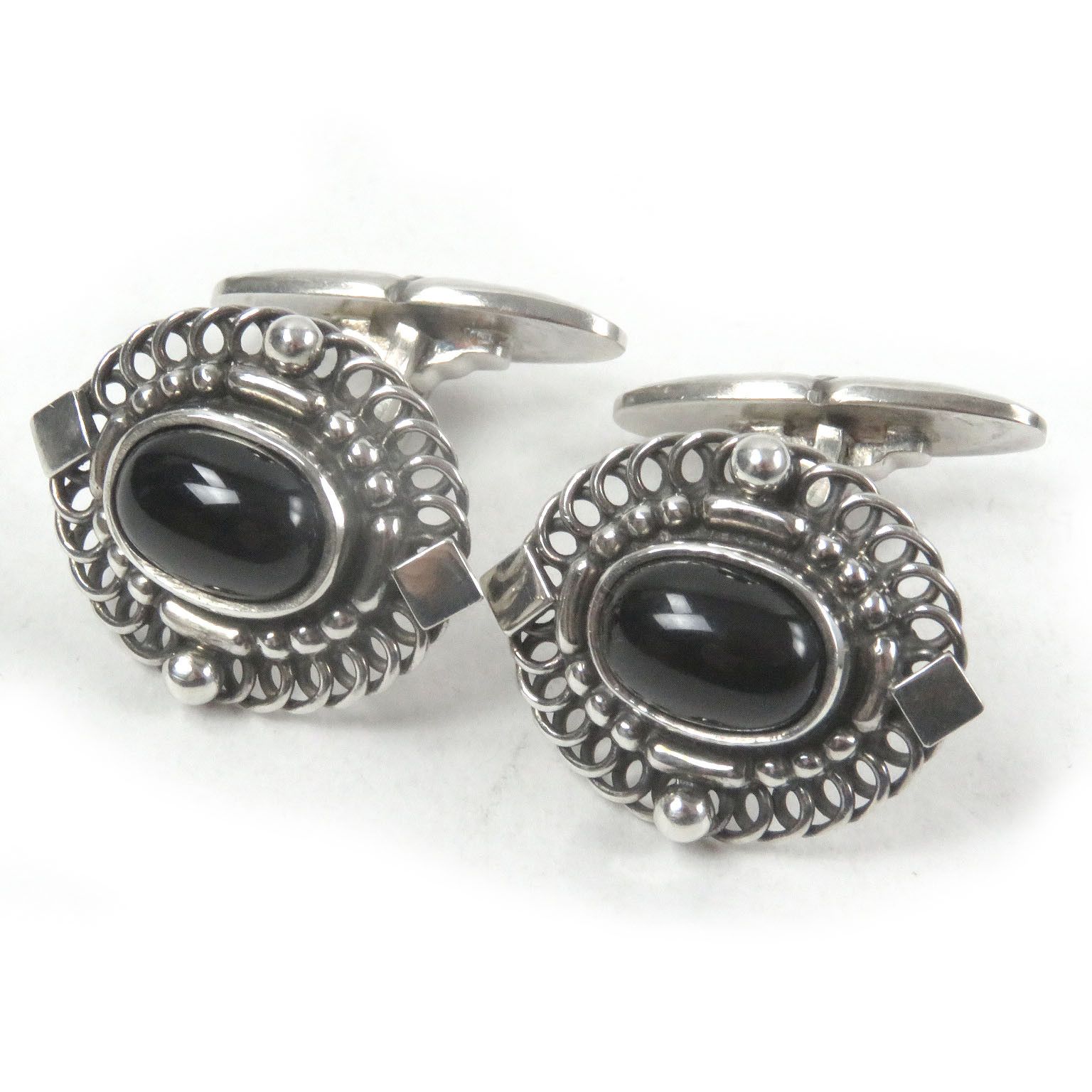 Other Other Georg Jensen SV925 Cufflinks Metal Cufflinks DUTY FREE for USA Size ONE SIZE - 1 Thumbnail
