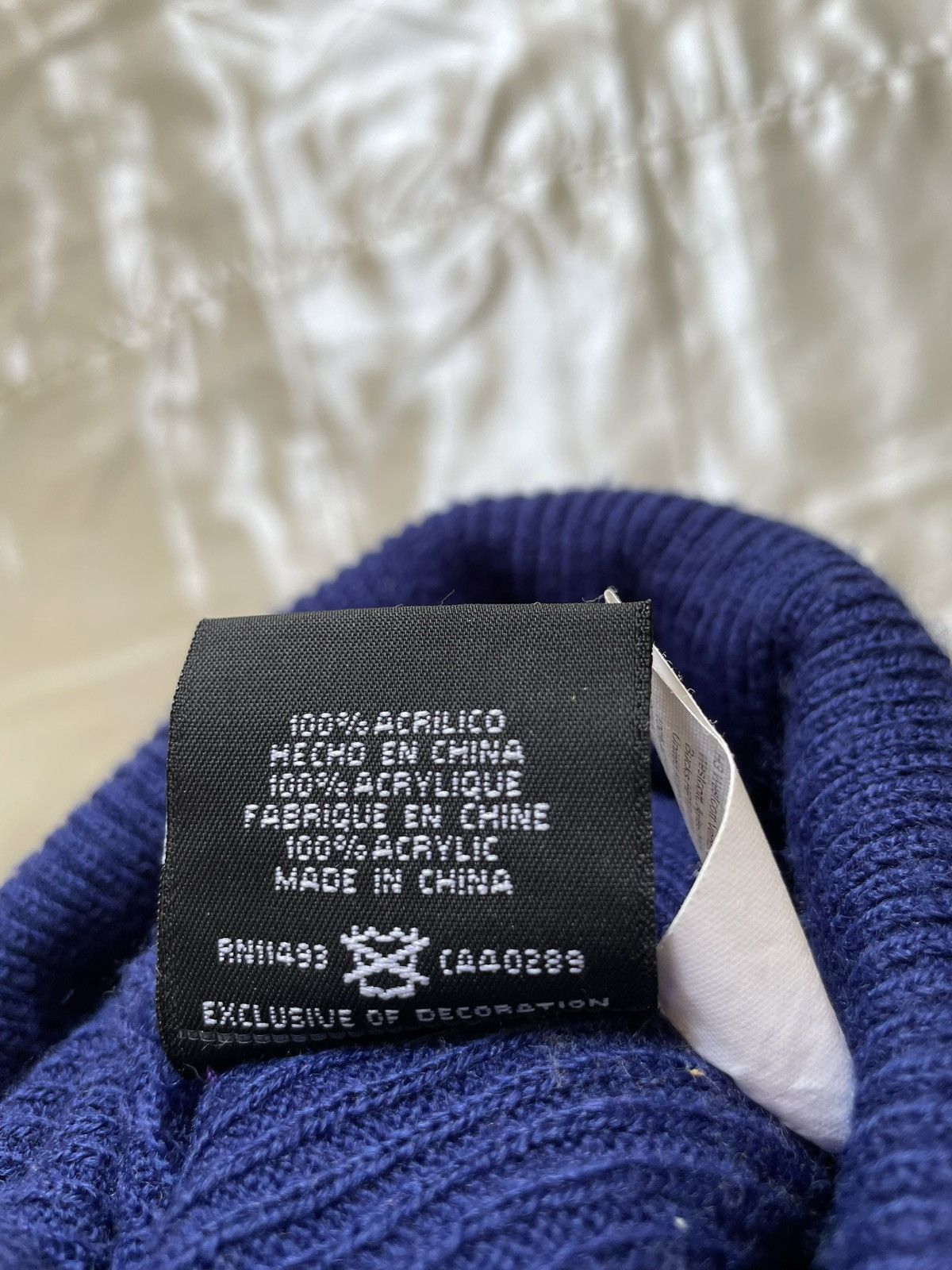 MLB × New Era New Era Adults Los Angeles Dodgers winter Knitted Bobble Hat Size ONE SIZE - 7 Thumbnail