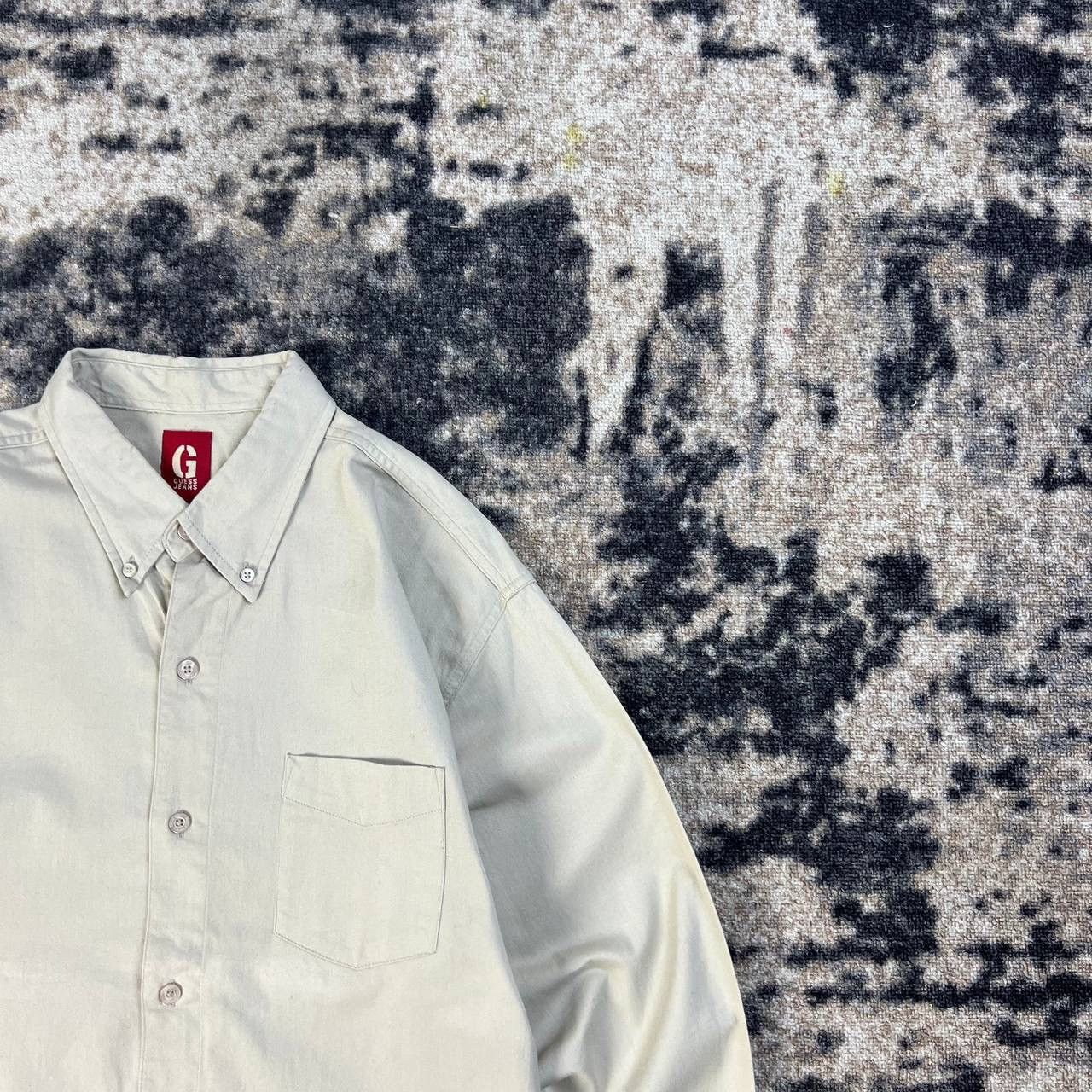 Guess Guess Mini Logo Vintage Y2K Luxury Button Up Shirt Size US XL / EU 56 / 4 - 2 Thumbnail