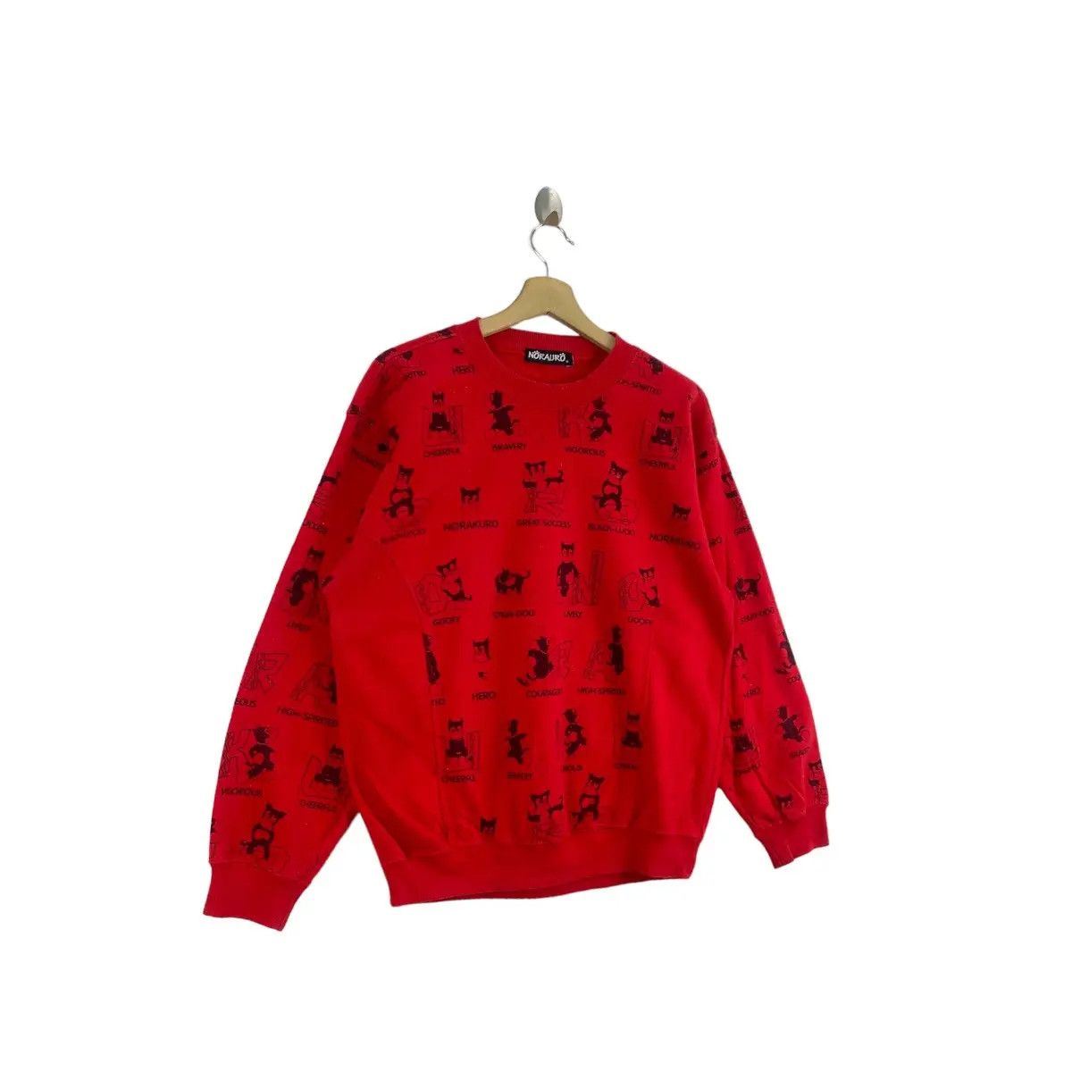 Vintage Vintage NORAKURO CAT ANIME Manga Kodansha Shonen Sweatshirt Size M / US 6-8 / IT 42-44 - 3 Thumbnail