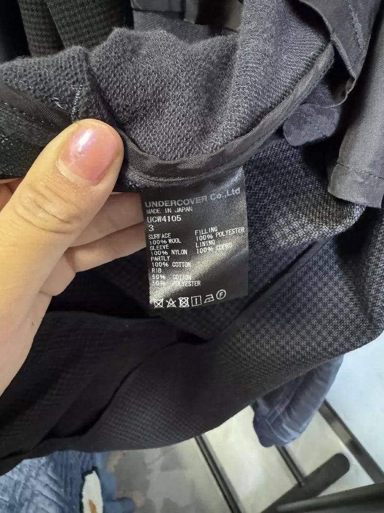 Undercover UNDERCOVER 19ss Wool Suit Panel Jacket 2505-Nextarrow Size US L / EU 52-54 / 3 - 7 Thumbnail