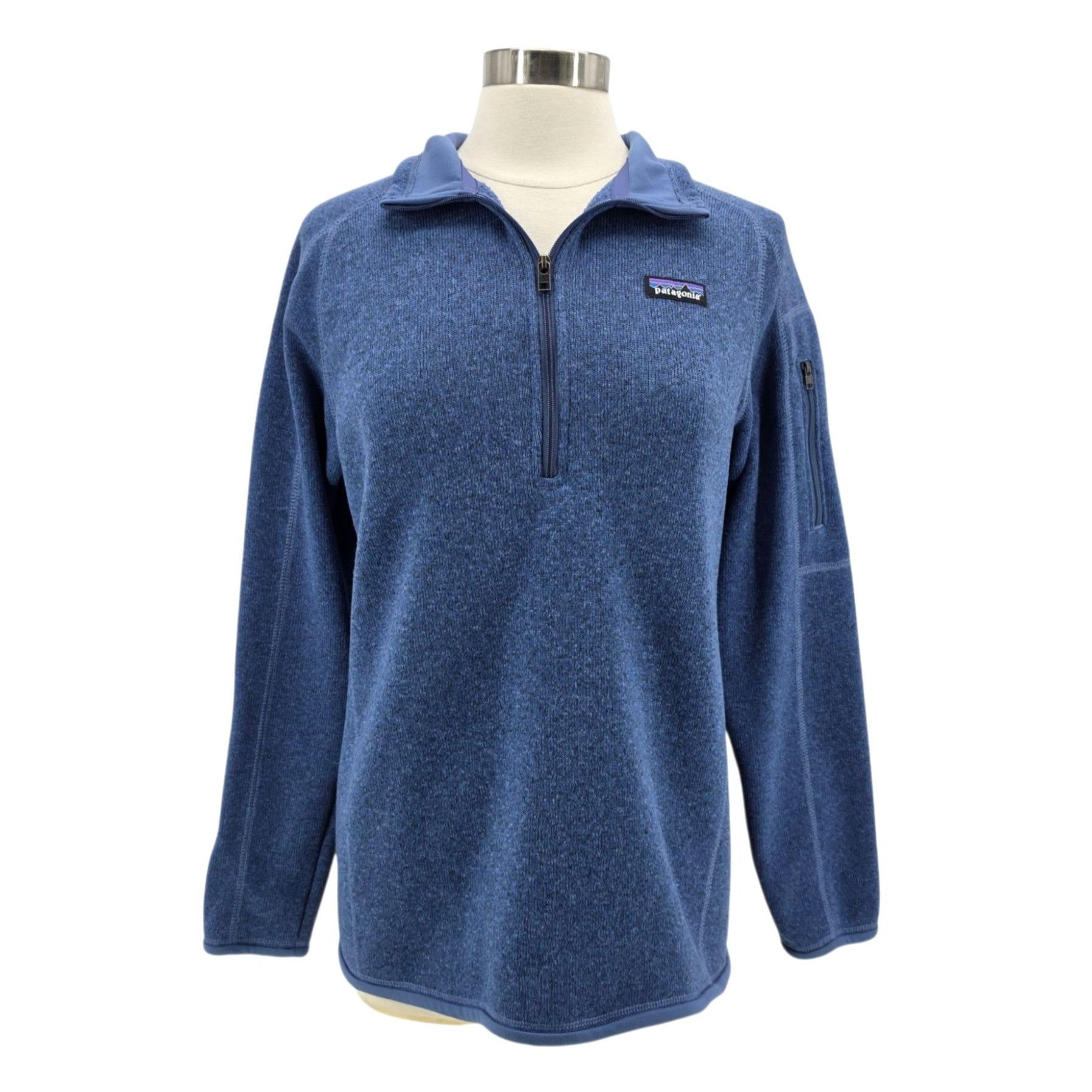 Patagonia Patagonia Womens Large Better Sweater Fleece 1/4 Zip Size L / US 10 / IT 46 - 3 Thumbnail