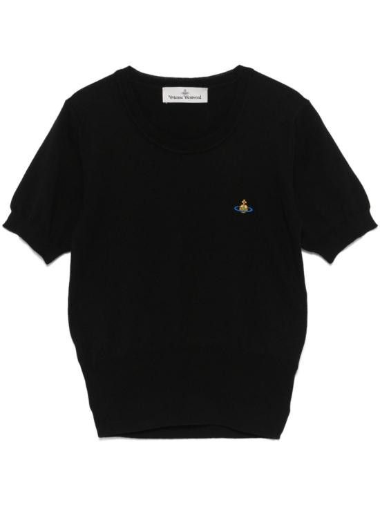 Vivienne Westwood VIVIENNE WESTWOOD Women Sweater 1803002Q Y001VN401 Black Size S / US 4 / IT 40 - 1 Thumbnail