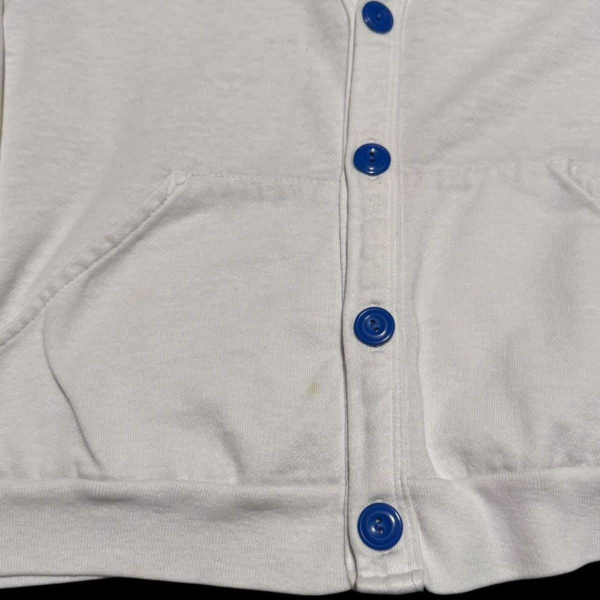 Vintage 80s San Francisco CA Stained Cardigan Sweatshirt Oversized S Size US S / EU 44-46 / 1 - 3 Thumbnail