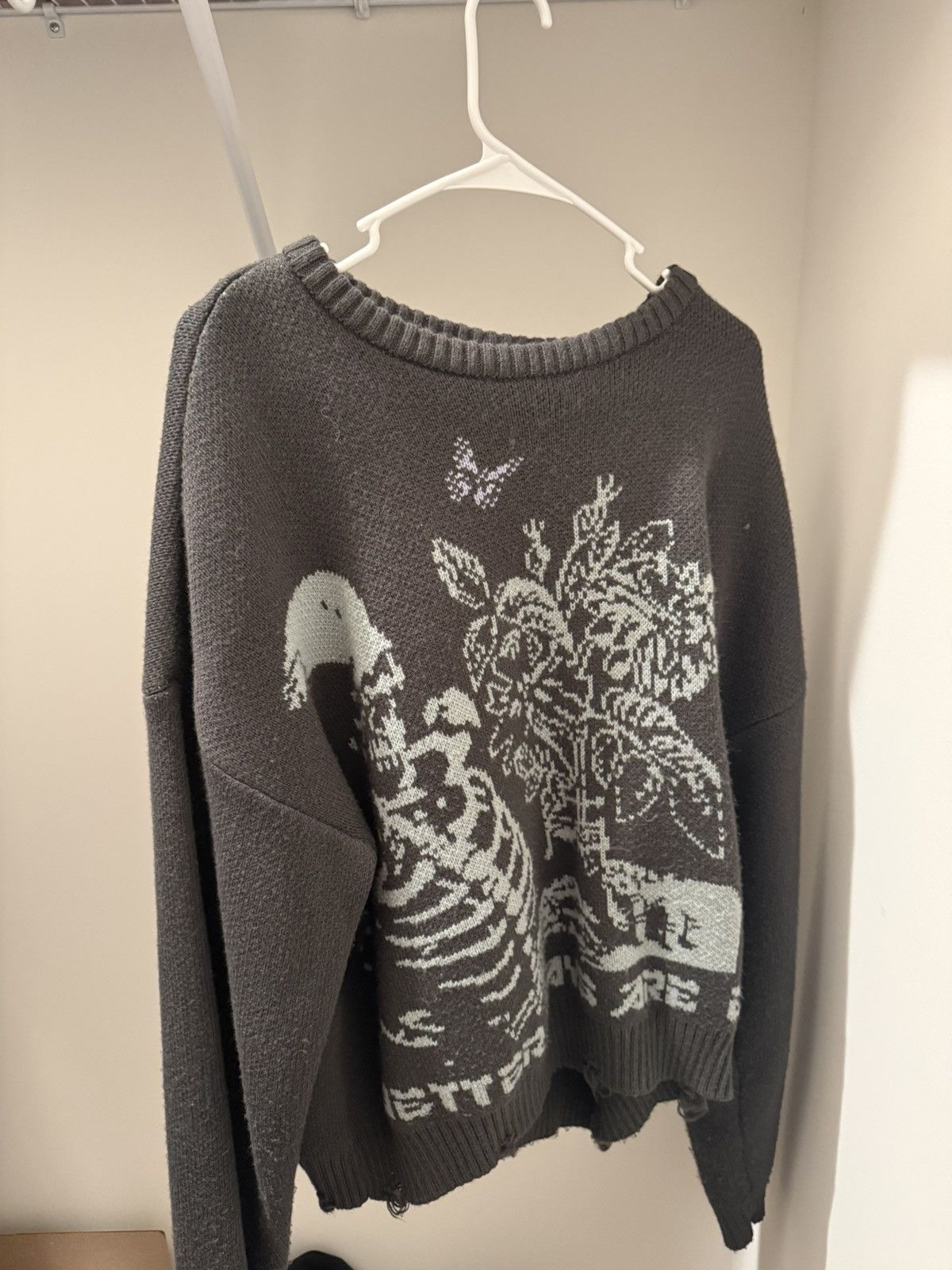 Pacsun Grey Pacsun Sweater Size US L / EU 52-54 / 3 - 1 Thumbnail