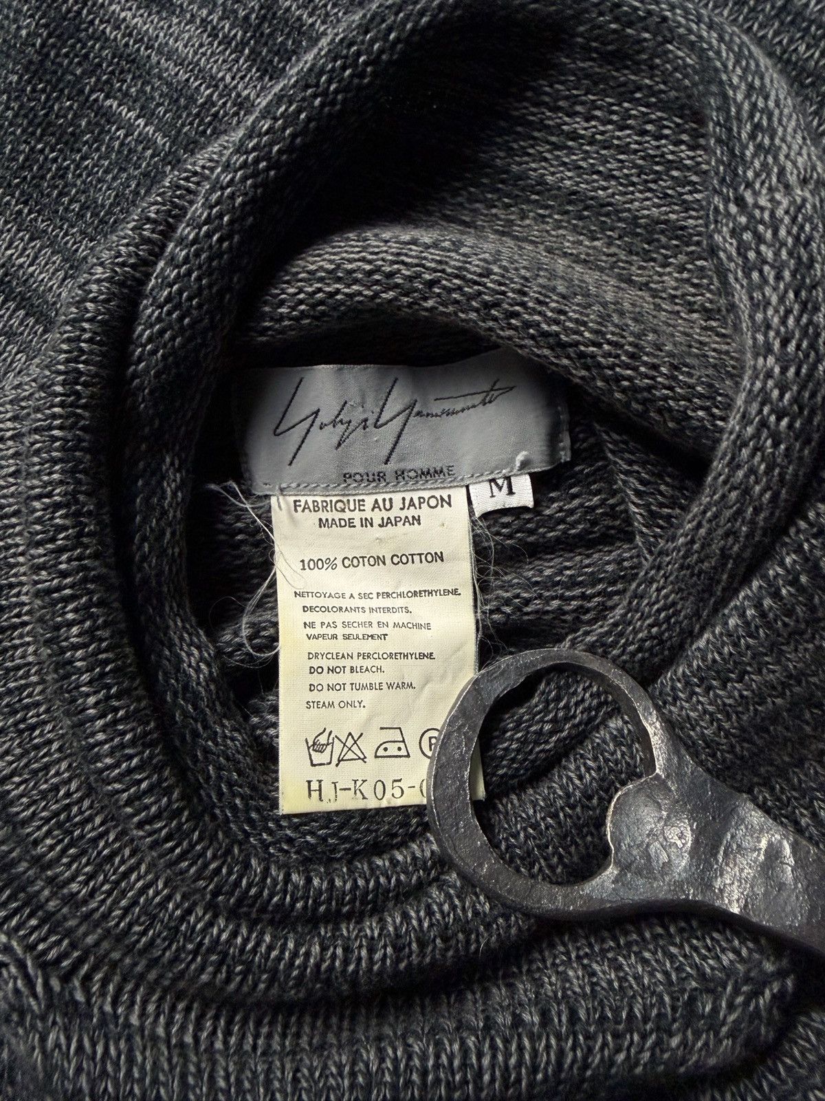 Yohji Yamamoto SS98 - Short Sleeve Turtle Knit Size US M / EU 48-50 / 2 - 4 Thumbnail