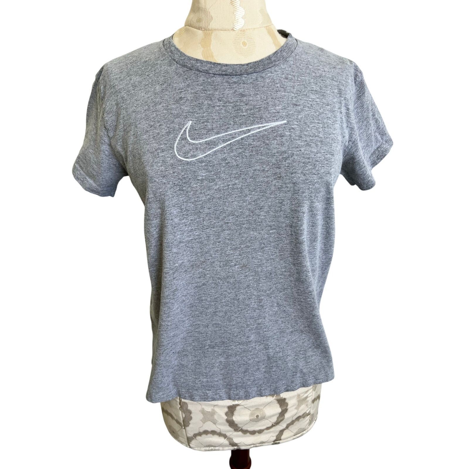 Nike Nike Basic Cotton Blend Short Sleeve Top Medium Size S / US 4 / IT 40 - 1 Thumbnail