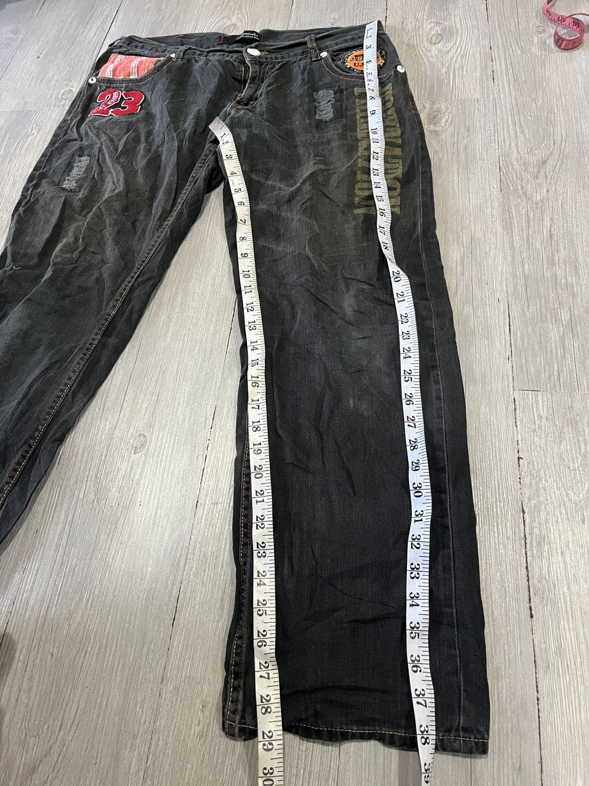Hysteric Glamour VINTAGE Dominate Handcrafted Jeans Size US 32 / EU 48 - 6 Thumbnail