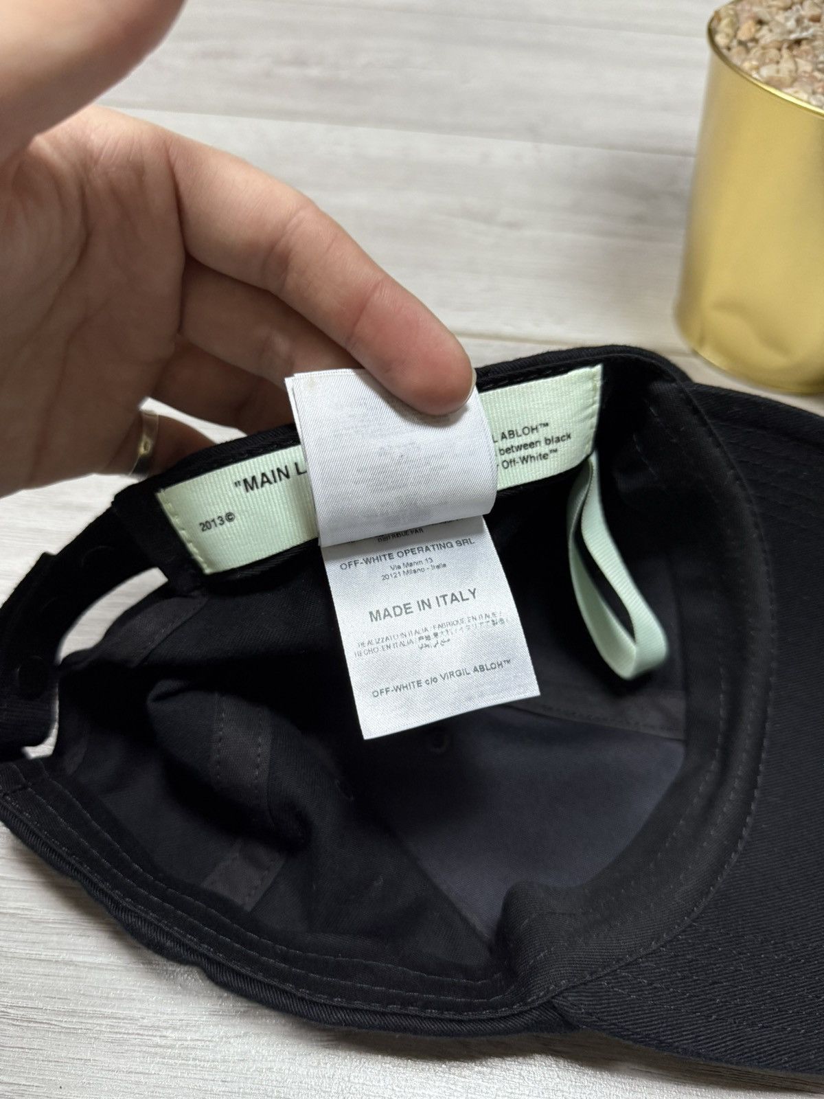 Off-White Off White OFFW cap hat Size ONE SIZE - 8 Thumbnail