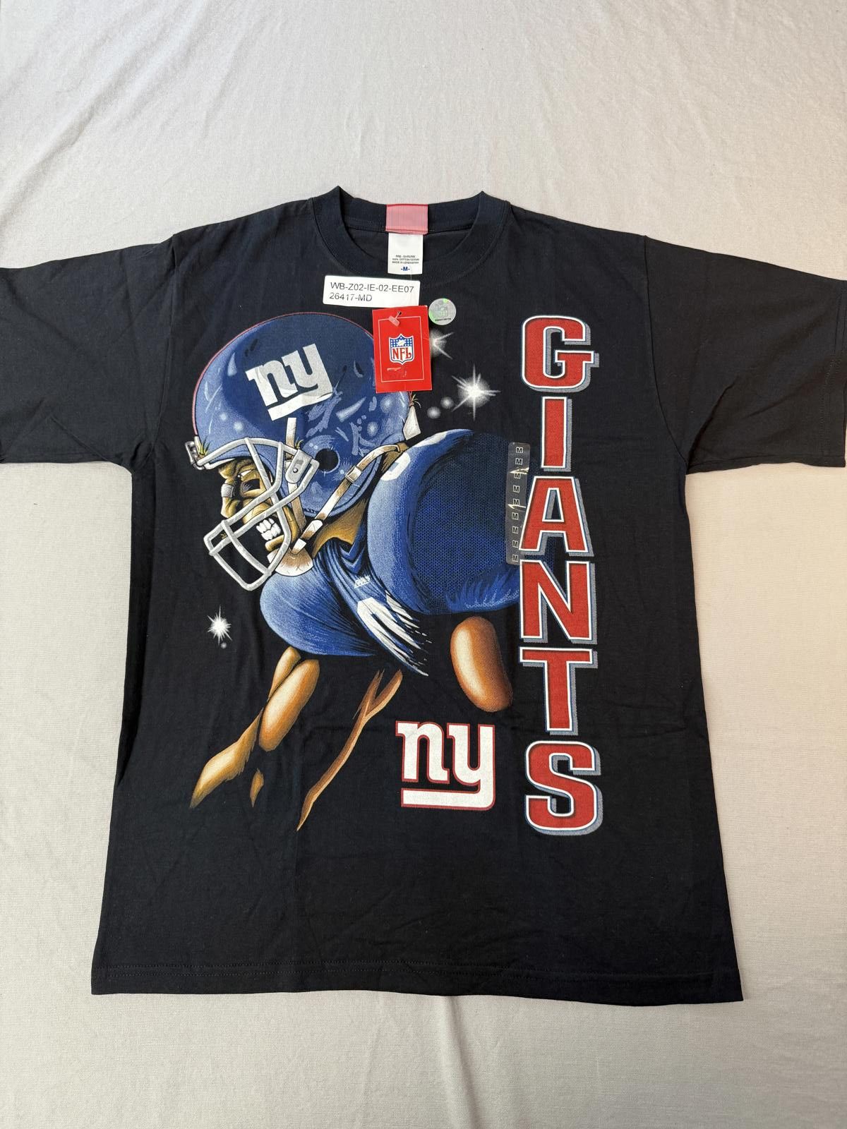 Designer Y2K NFL New York Giants T-shirt Art Big Face Carttoon Tee M Size US M / EU 48-50 / 2 - 1 Thumbnail