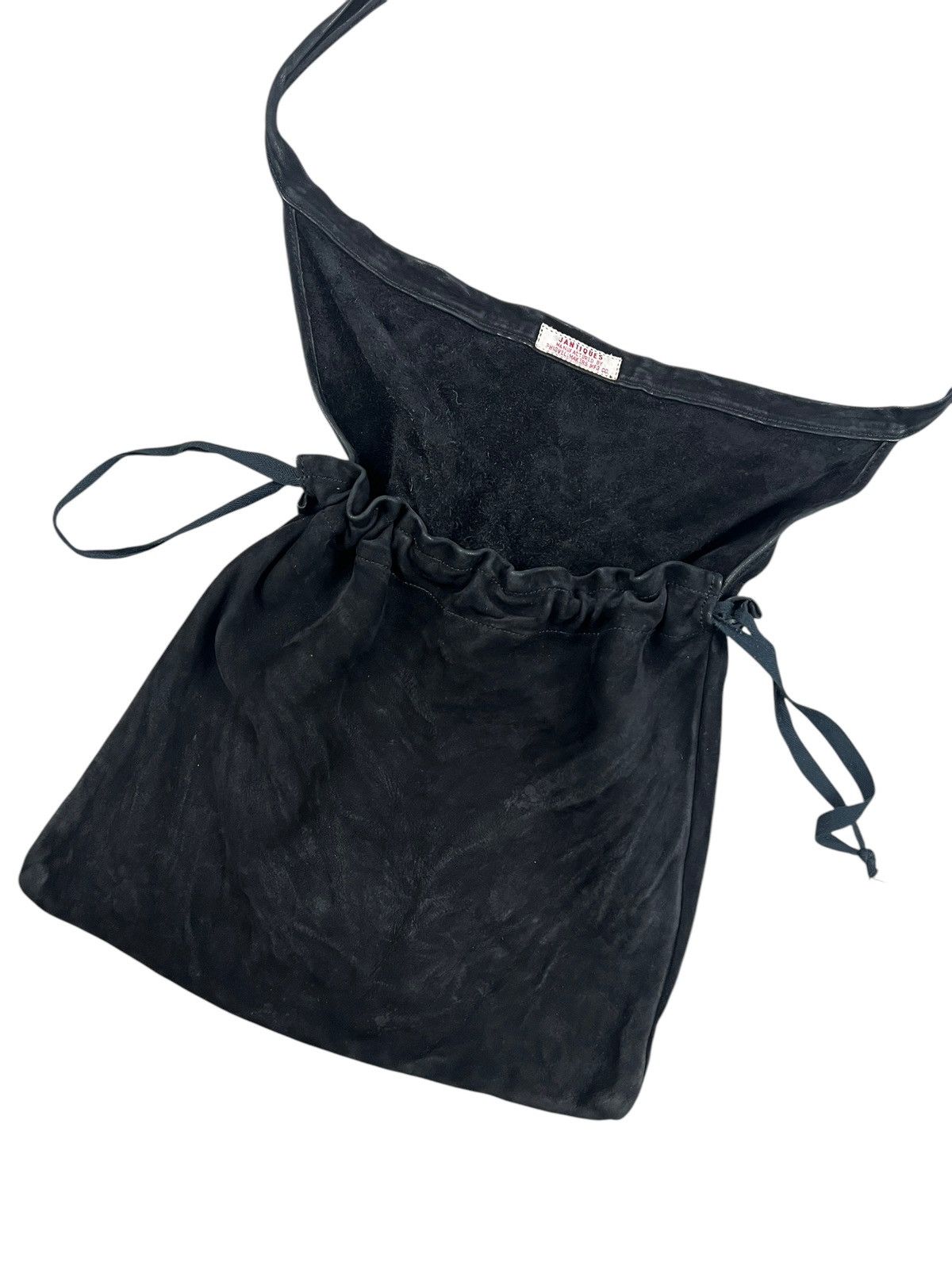 Japanese Brand × Leather × PHIGVEL MAKERS & Co. Jantiques by Phigvel Makers Leather Apron Bag Size ONE SIZE - 5 Thumbnail