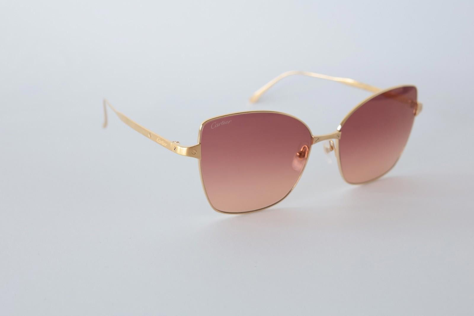 Cartier New Cartier eyewear optical sunglasses CT0328S 003 gold Size ONE SIZE - 6 Thumbnail