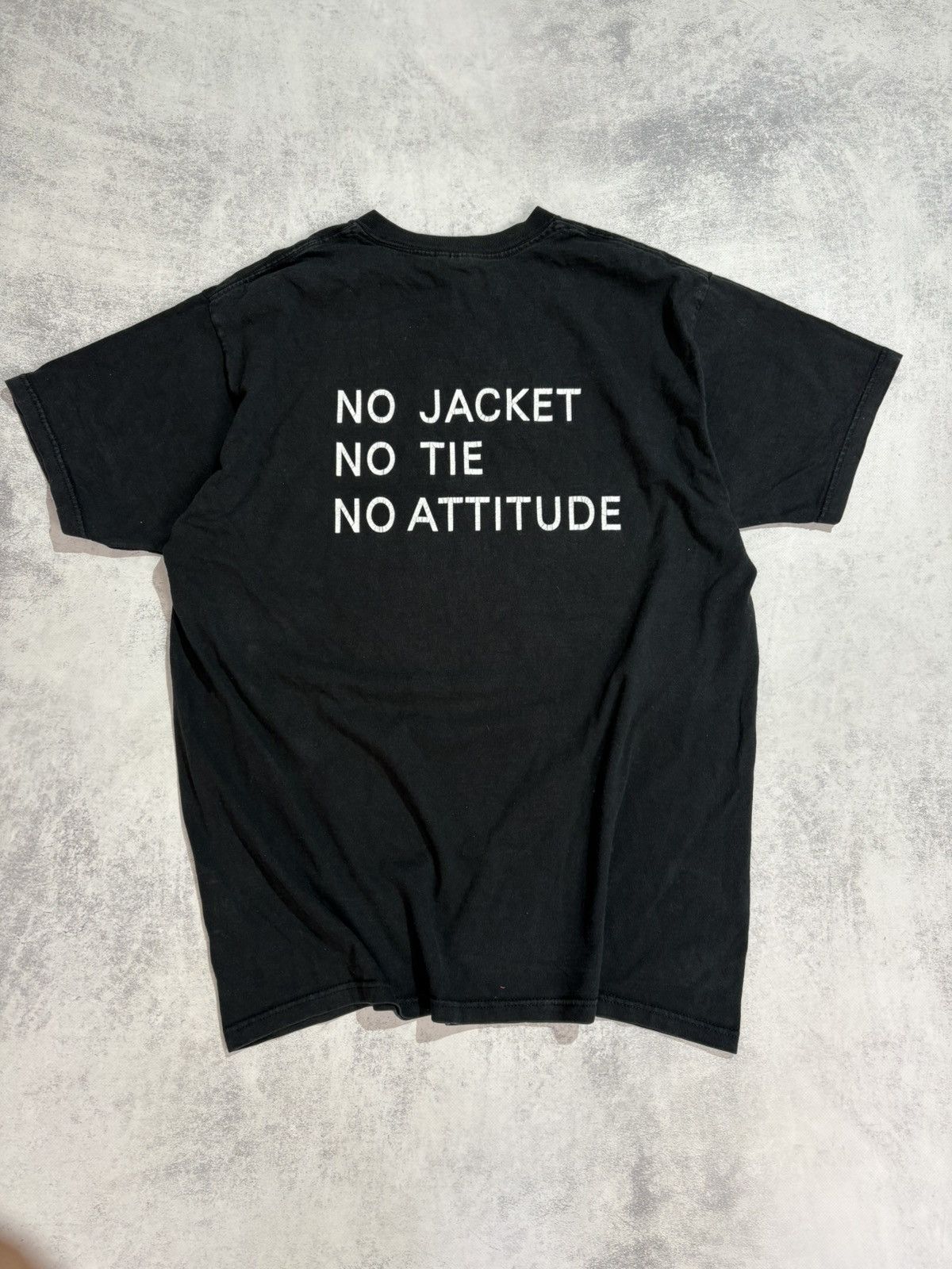 Fruit Of The Loom The Mark New York City T-Shirt Faded VTG 90s Hotel Archive Size US XL / EU 56 / 4 - 1 Thumbnail
