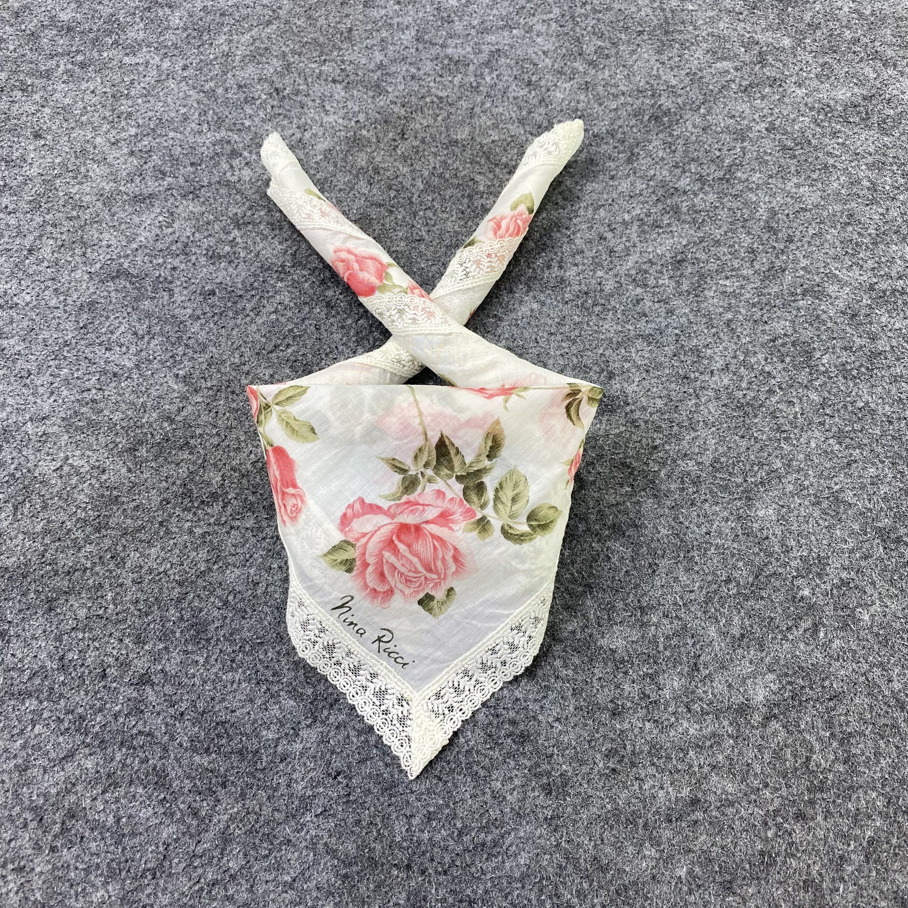 Nina Ricci Nina Ricci Handkerchief / Bandana / Neckerchief-B2373 Size ONE SIZE - 2 Thumbnail
