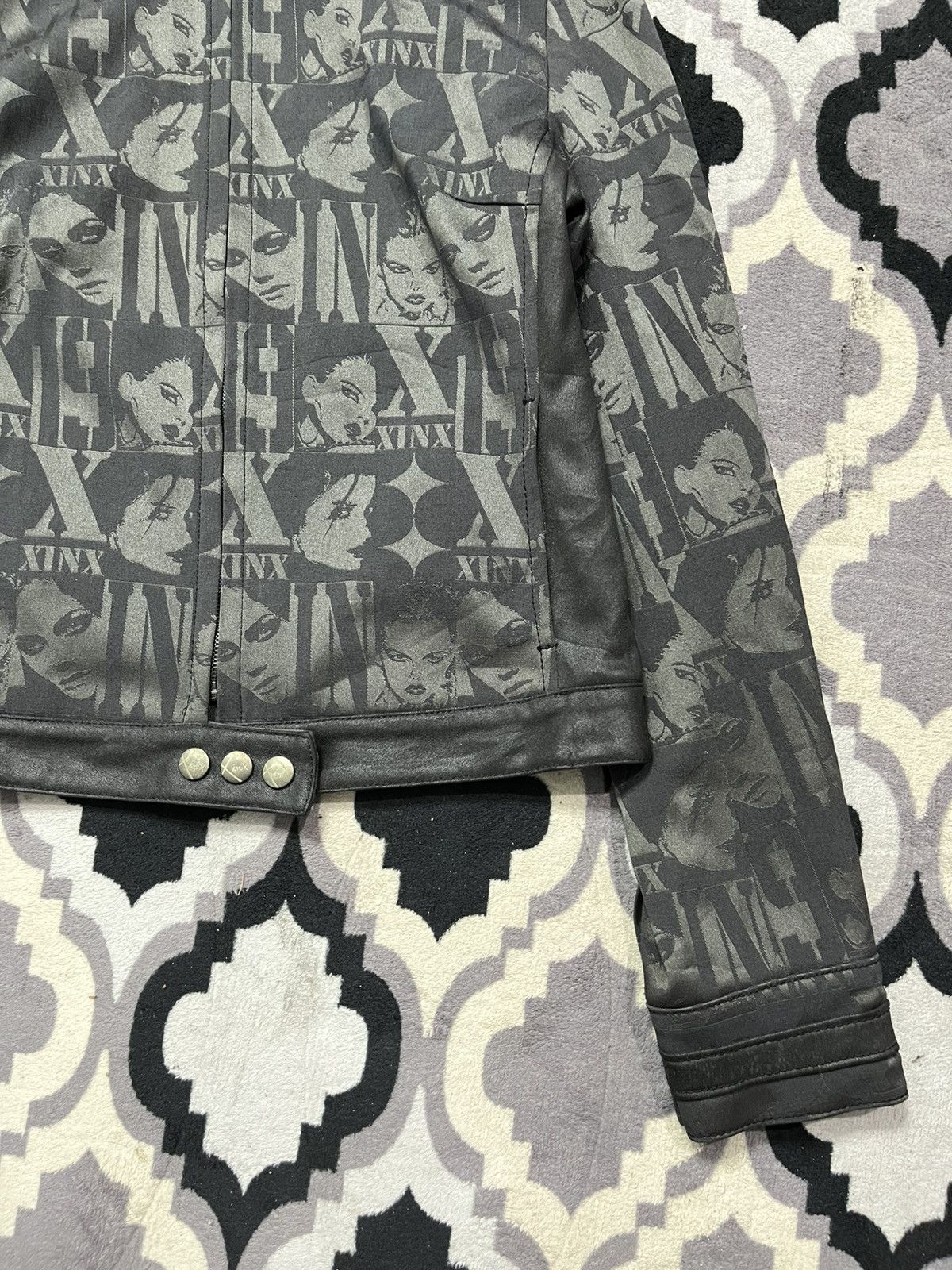 14th Addiction Chromosomein waxed jacket AOP Lgb style Size US S / EU 44-46 / 1 - 4 Thumbnail