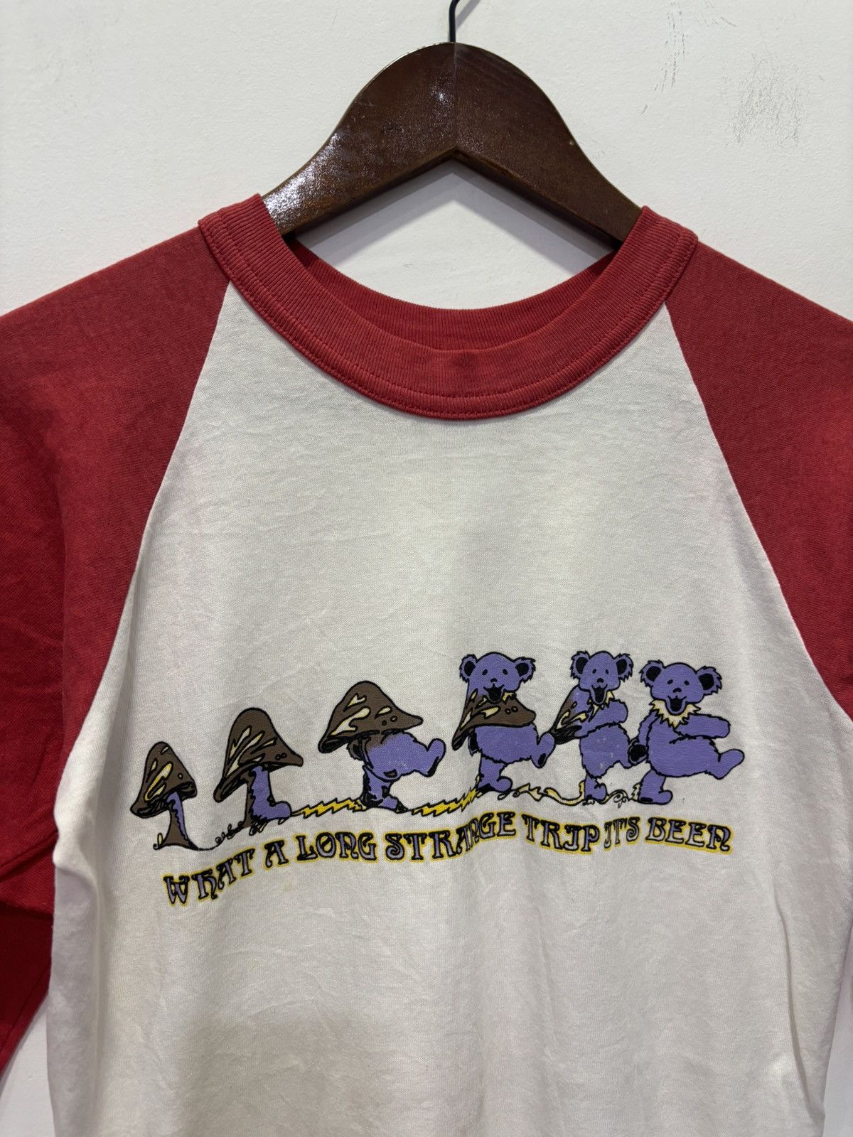 Band Tees Vintage Grateful Dead Raglan Shirt Size US S / EU 44-46 / 1 - 2 Thumbnail