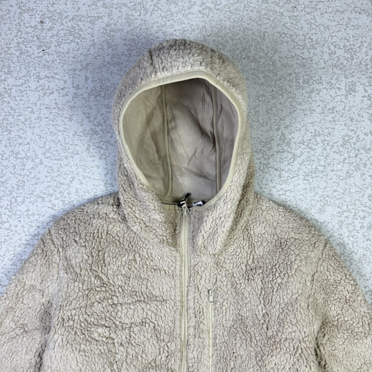Japanese Brand × Uniqlo 💥Uniqlo Fleece Hooded Light Jacket Size US L / EU 52-54 / 3 - 3 Thumbnail