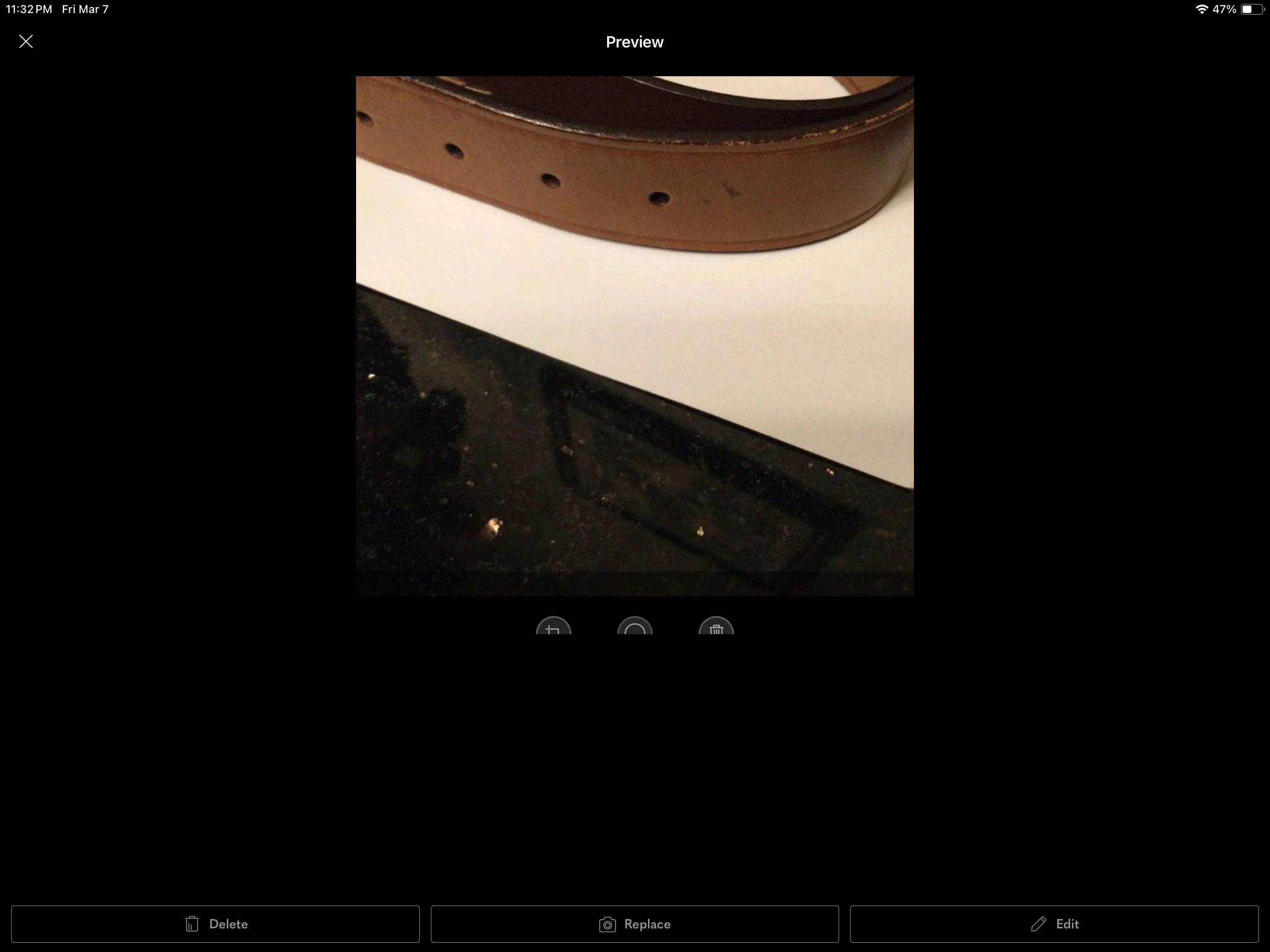 Andrew Marc Men’s MARC New York Belt Size 32 - 10 Thumbnail