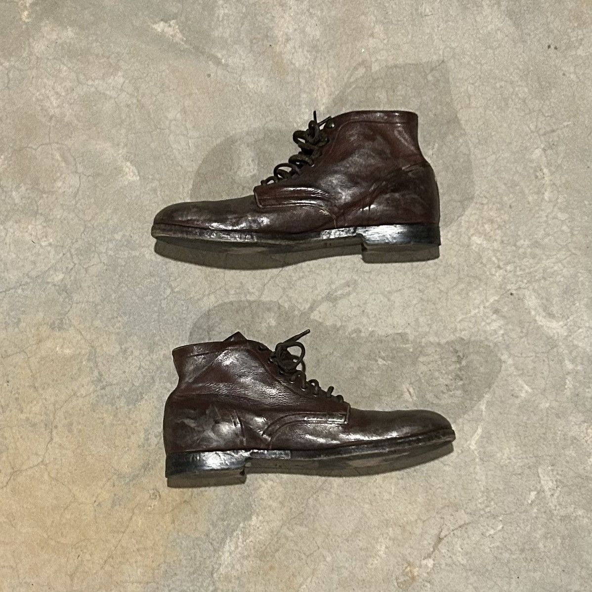 Designer × Dolce & Gabbana Rare Dolce & Gabbana Leather Gold Painted Boots US 10 Size US 10 / EU 43 - 3 Thumbnail