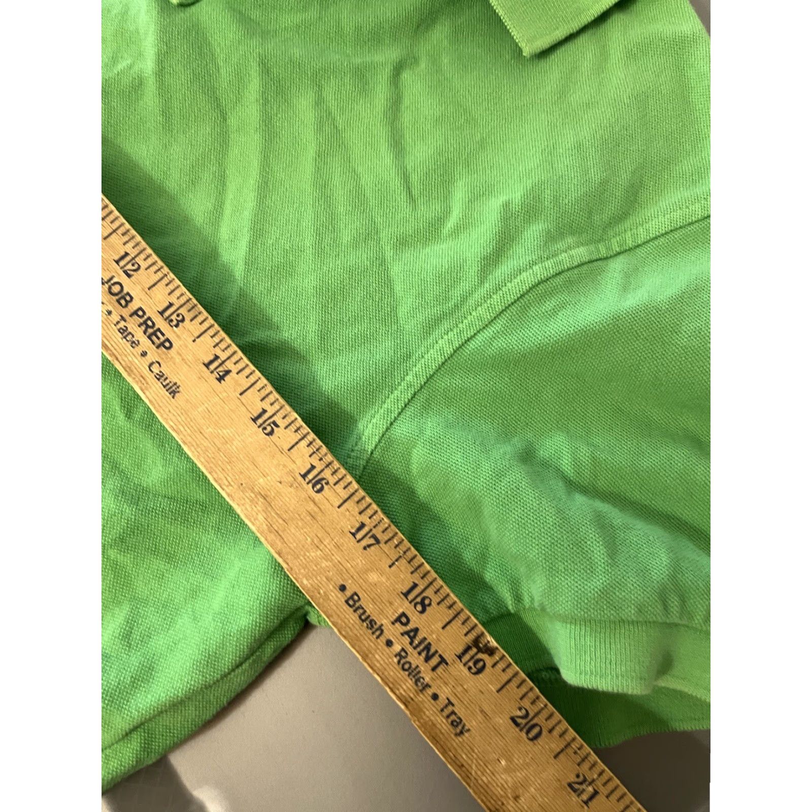 J.Crew VINTAGE J.CREW Polo Shirt Men's Medium Green Solid Classic Preppy 80s 90s Size US M / EU 48-50 / 2 - 6 Thumbnail