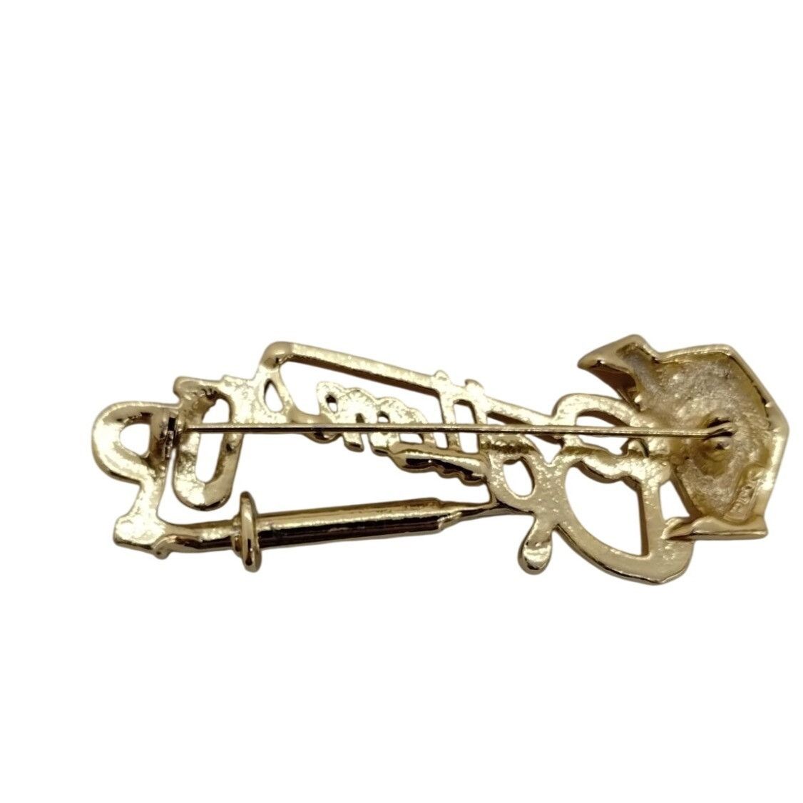 Other Bottoms Up Nurse AJC Signed Gold Tone Vintage 80s Pin Health Size ONE SIZE - 7 Thumbnail