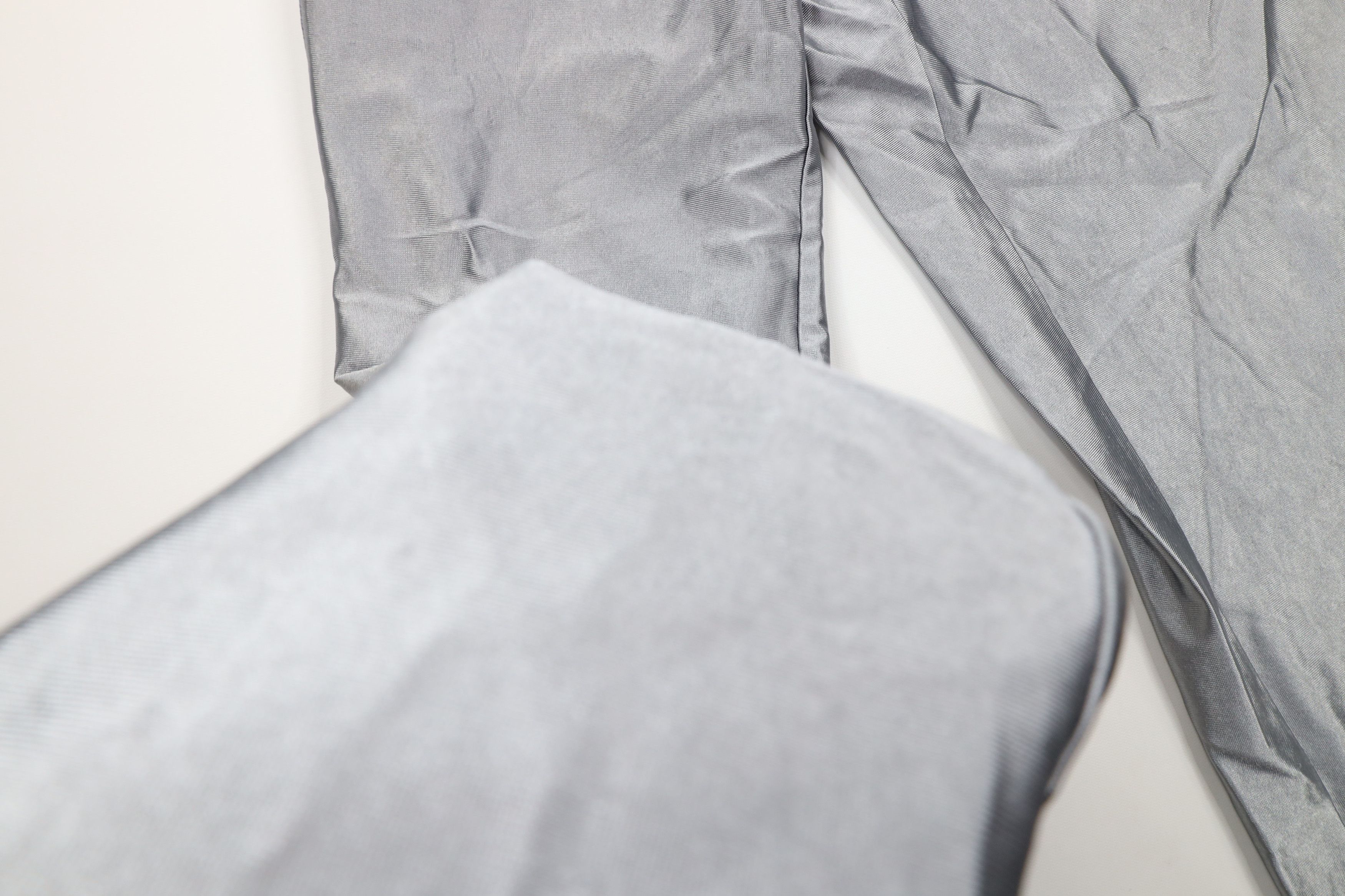 Adidas × Vintage Vintage Adidas Striped Wide Leg Tearaway Sweatpants Silver Size US 32 / EU 48 - 5 Thumbnail