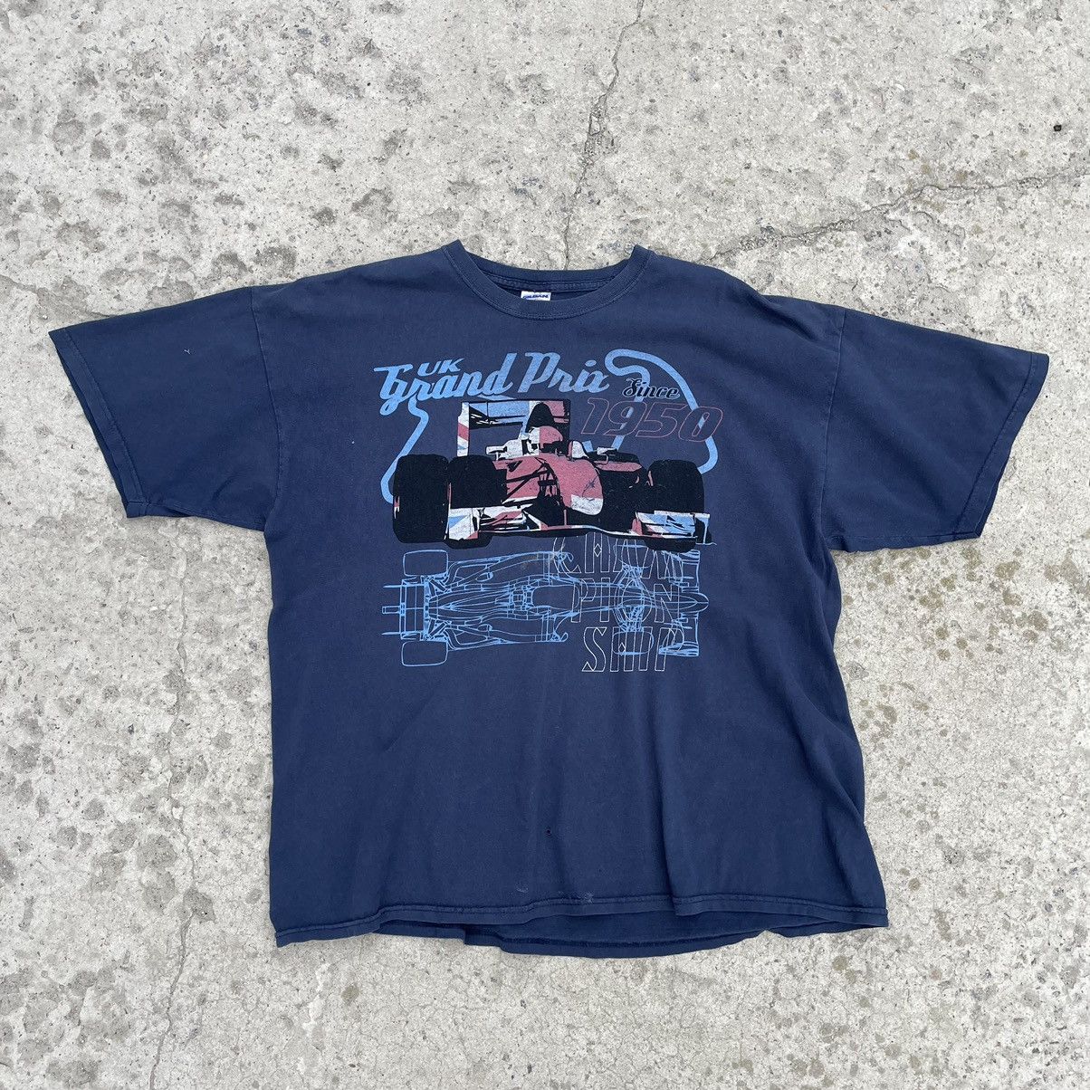 Vintage Vintage T-shirts Championship Logo Car F1 90s USA Grand Prix Size US XXL / EU 58 / 5 - 1 Thumbnail