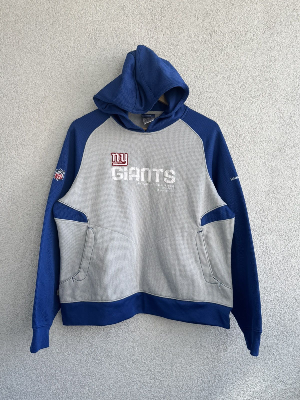 NFL Reebok New York Giants NFL Hoodie Size XL / US 12-14 / IT 48-50 - 1 Thumbnail