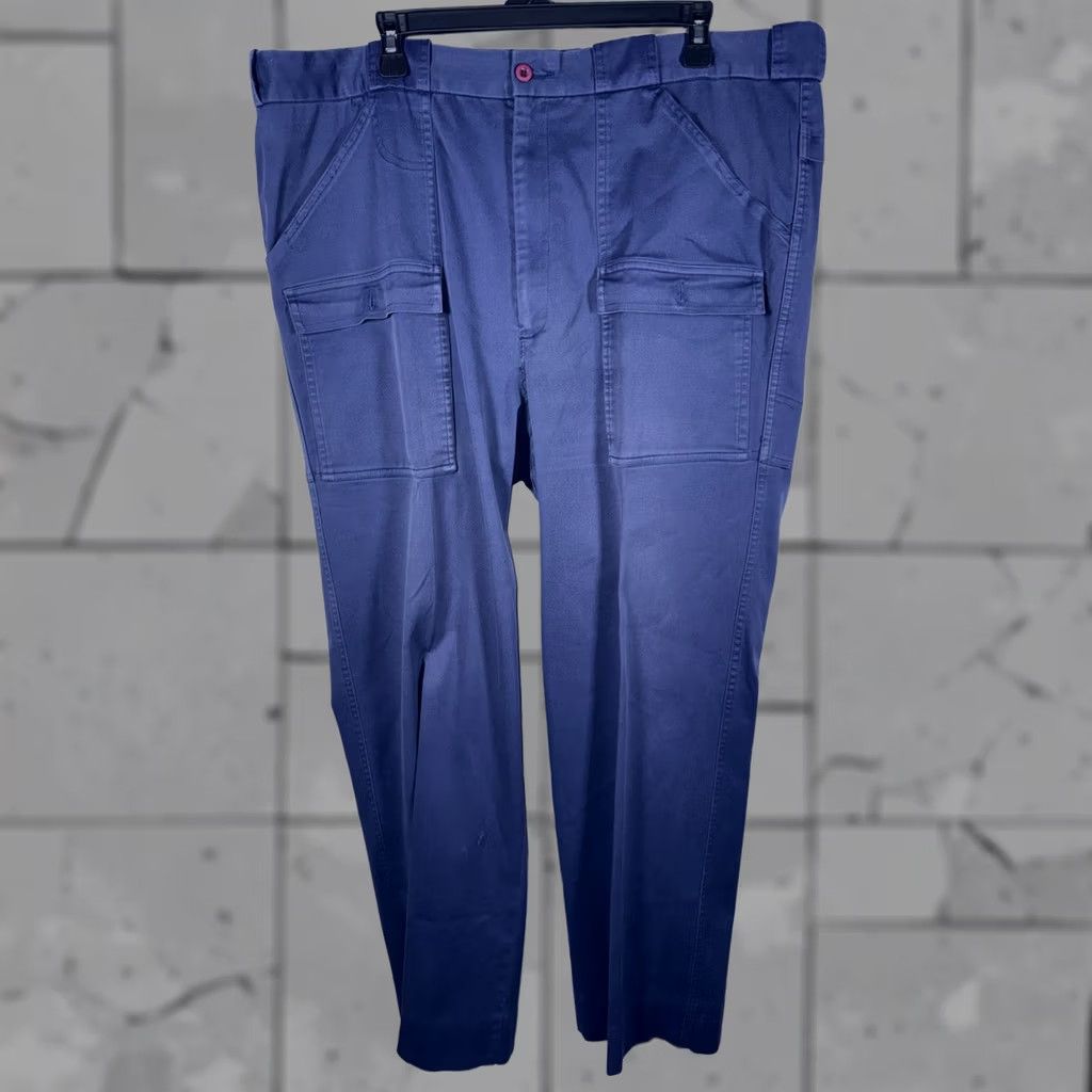 Vintage VTG Jonathan Quale Cargo Pants Mens Size 44x31 Blue Size US 44 / EU 60 - 1 Thumbnail