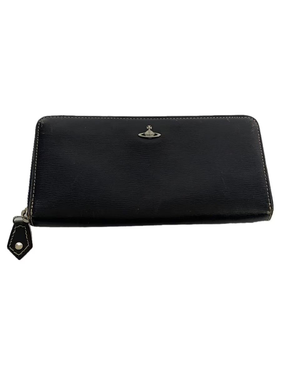 Vivienne Westwood Vivienne Westwood Plain Lthr Long Wallet Black Size ONE SIZE - 1 Thumbnail
