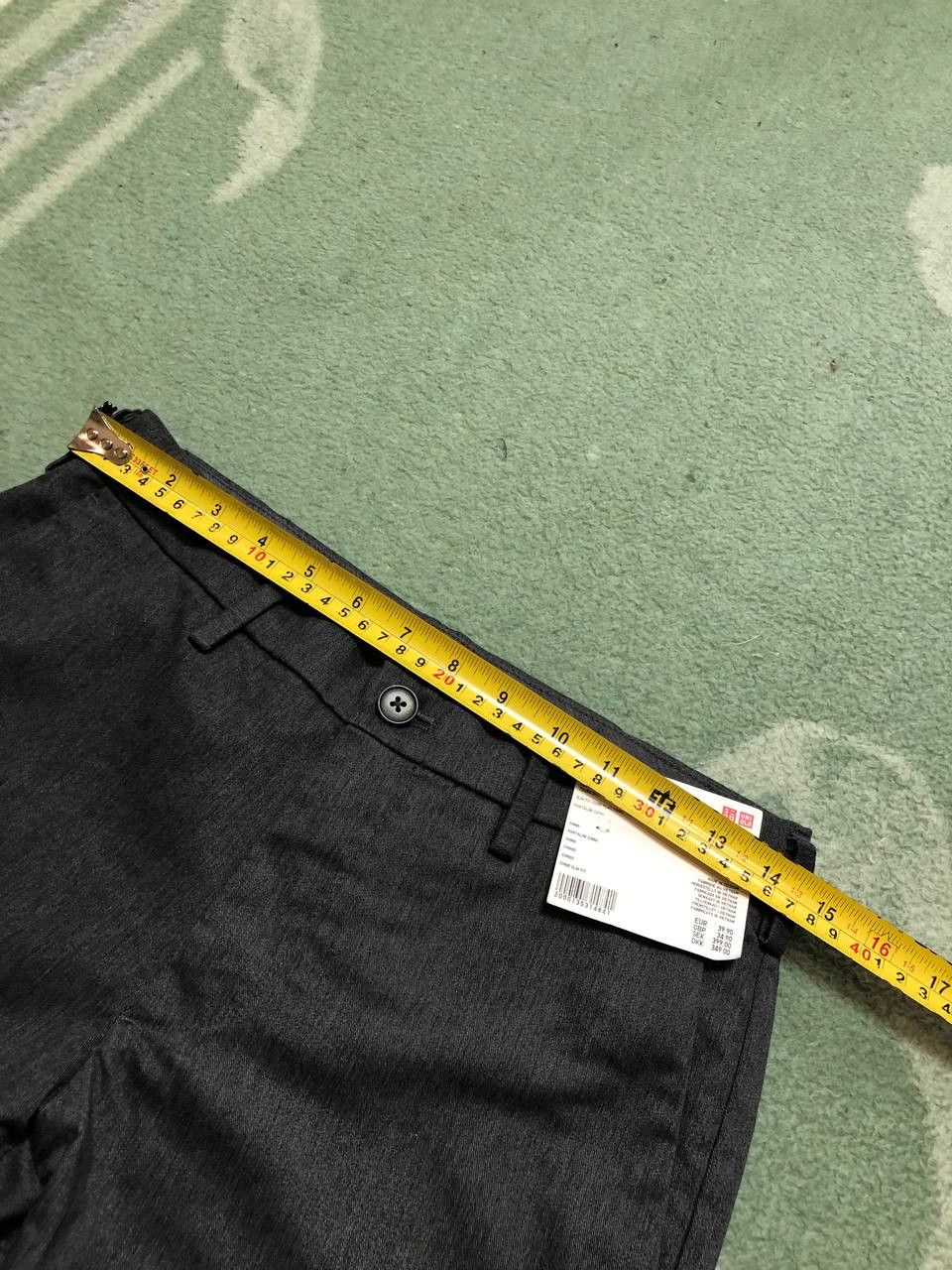 Uniqlo gray Casual pants Y2K Uniqlo streetwear vintage Size US 28 / EU 44 - 10 Thumbnail