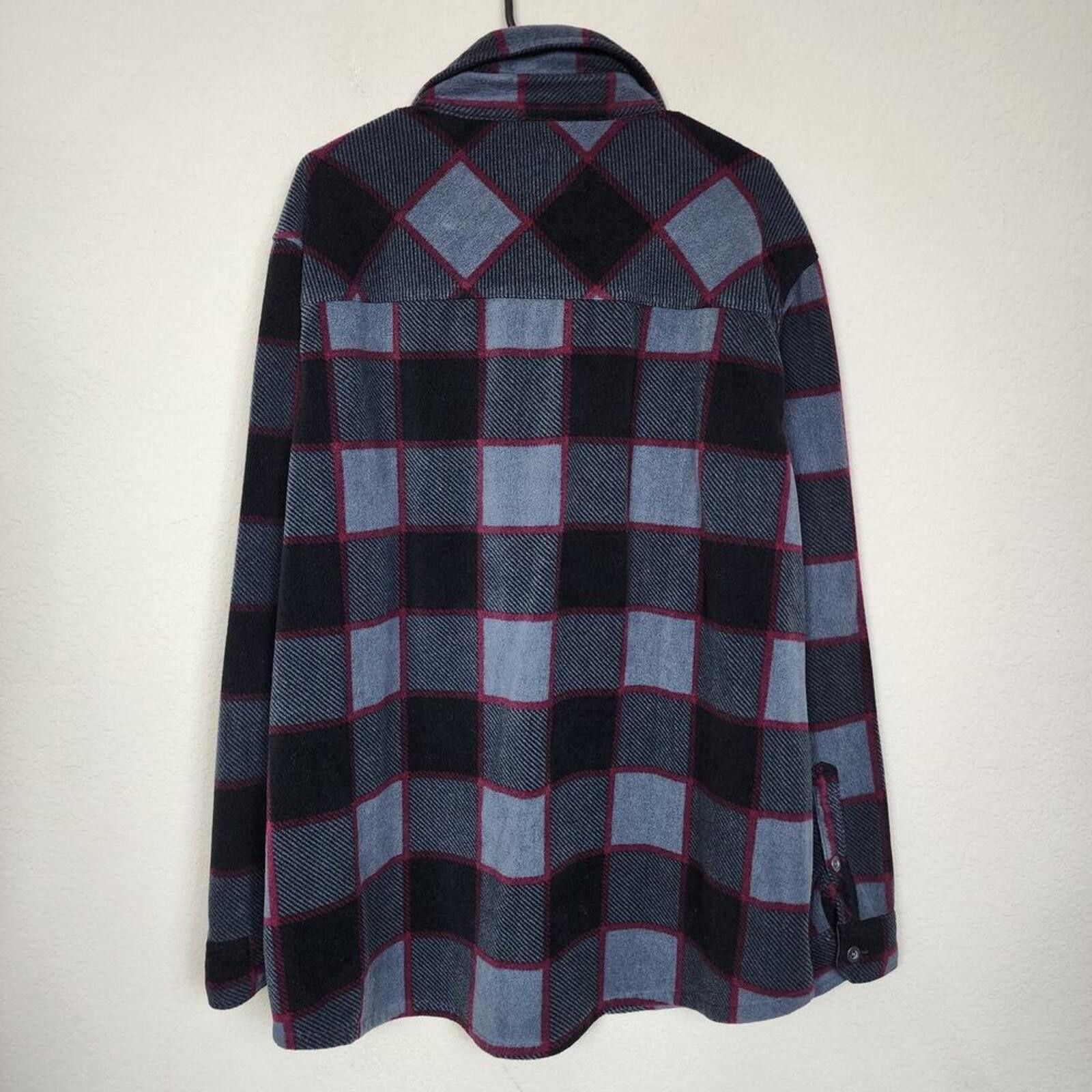 Other Freedom Foundry Plaid Flannel XXL Shirt Jacket Size XXL / US 16-18 / IT 52-54 - 2 Thumbnail