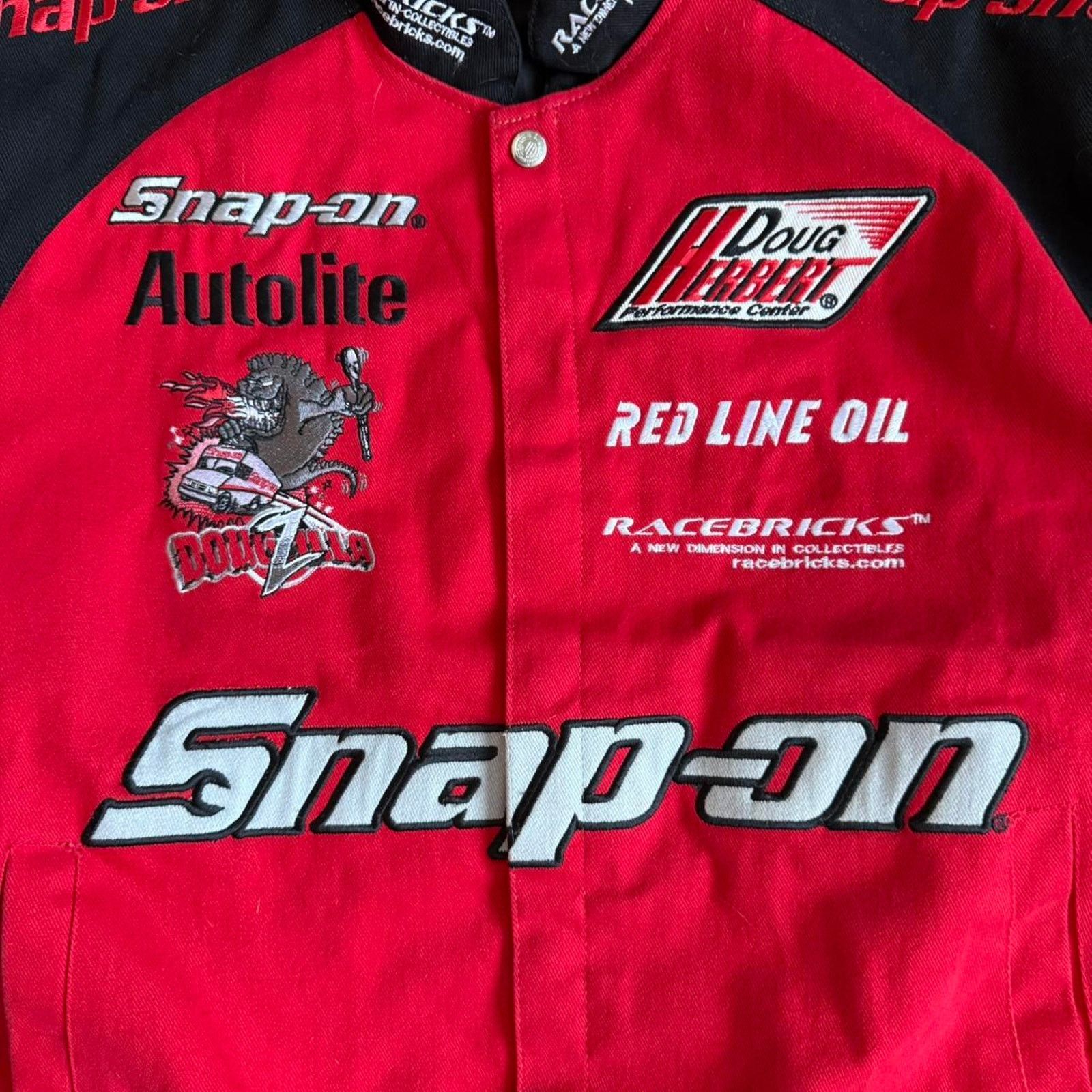 Other Vintage 90s jeff hamilton racing jacket Size US L / EU 52-54 / 3 - 7 Thumbnail