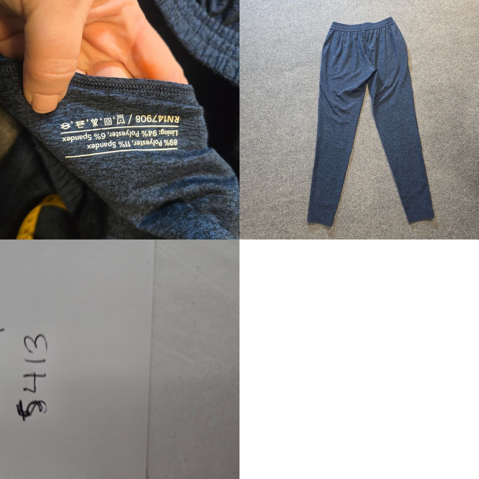 Outdoor Voices Outdoor Voices Pants Womens Size Small Blue Tapered Leg Sweatpants Lounge Casual Size 28" / US 6 / IT 42 - 8 Thumbnail