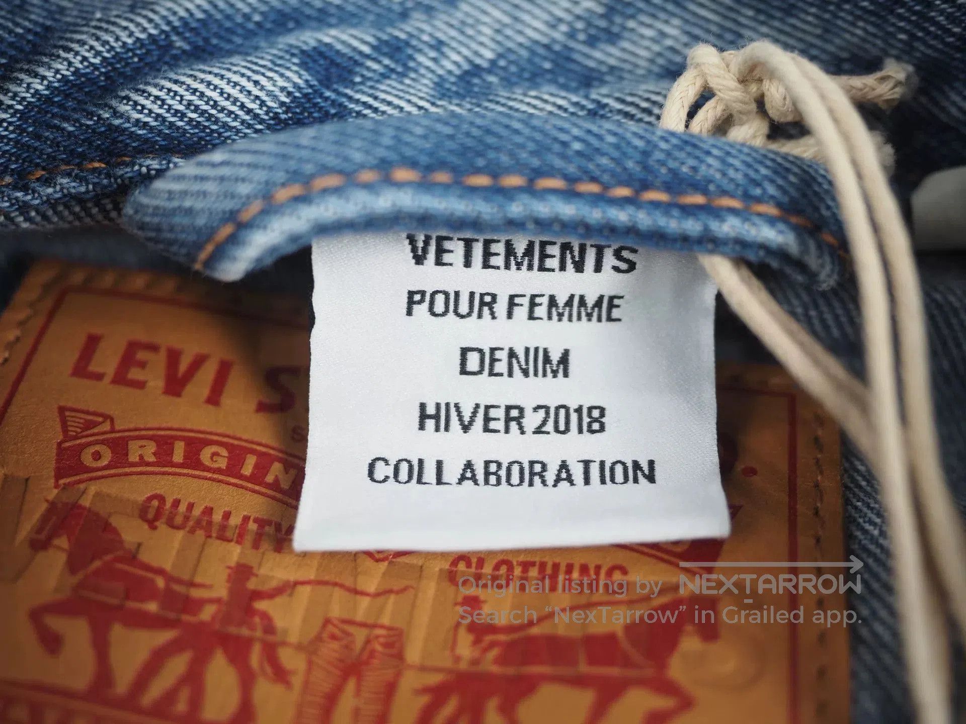 Vetements Vetements x Levis FW2017 Denim Jacket. Size US S / EU 44-46 / 1 - 8 Thumbnail