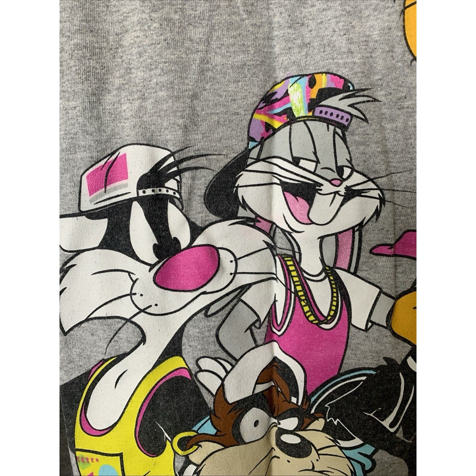 Warner Bros Warner Bros Vintage Looney Tunes Basketball T-Shirt XL Size US XL / EU 56 / 4 - 17 Thumbnail