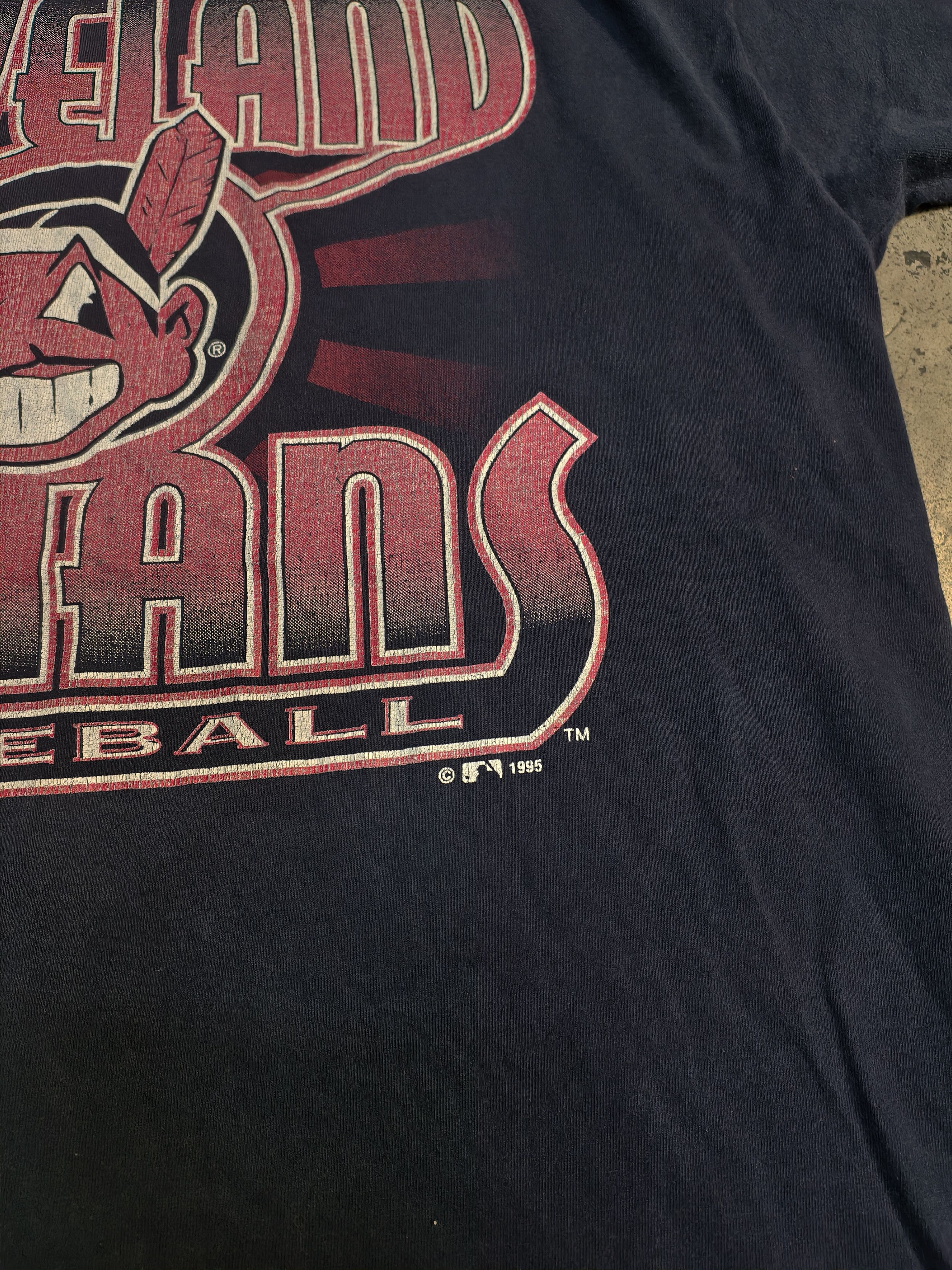 Vintage 3x Vtg 1995 Cleveland Indians Size US XL / EU 56 / 4 - 9 Thumbnail
