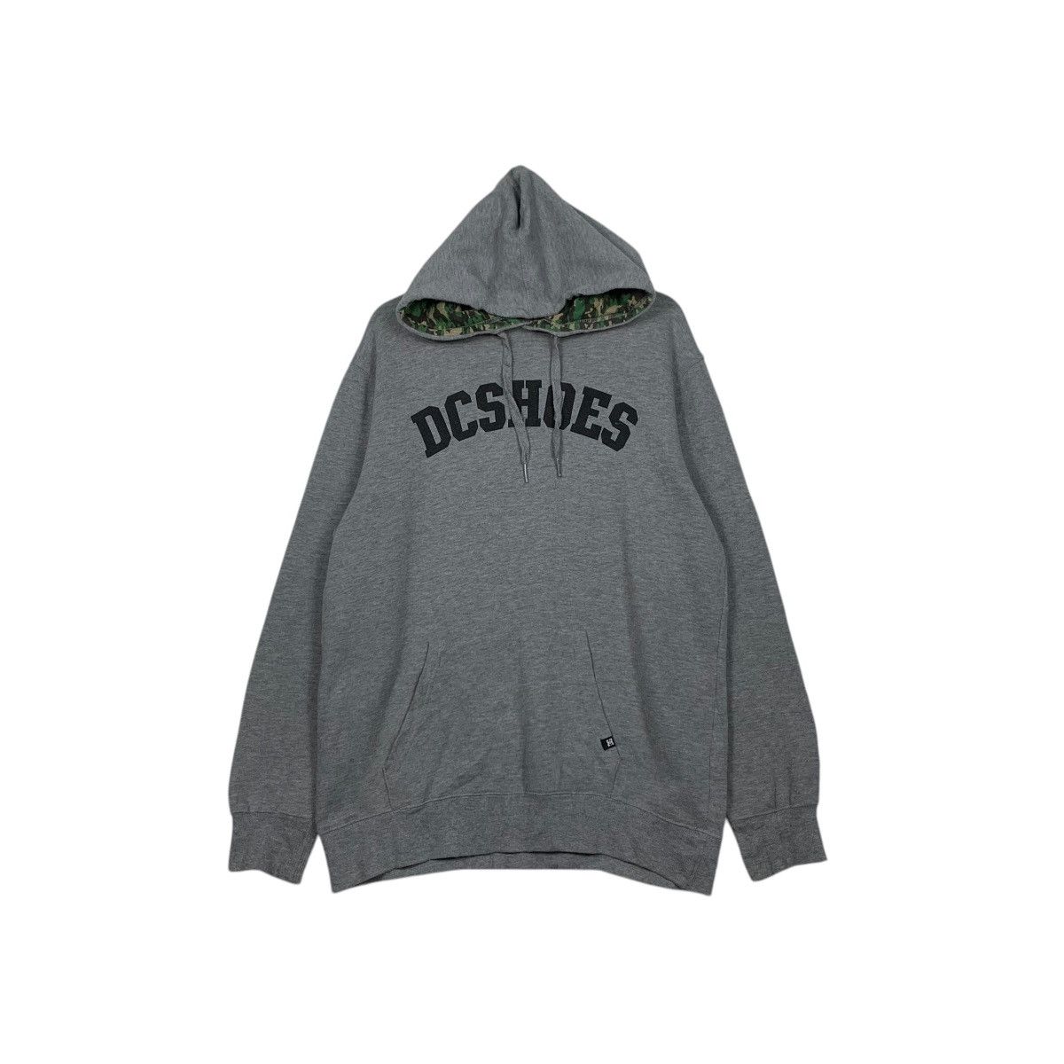 DC DC SHOES Big Logo Pullover Hoodie Sweatshirt #2663-C119 Size US L / EU 52-54 / 3 - 1 Thumbnail