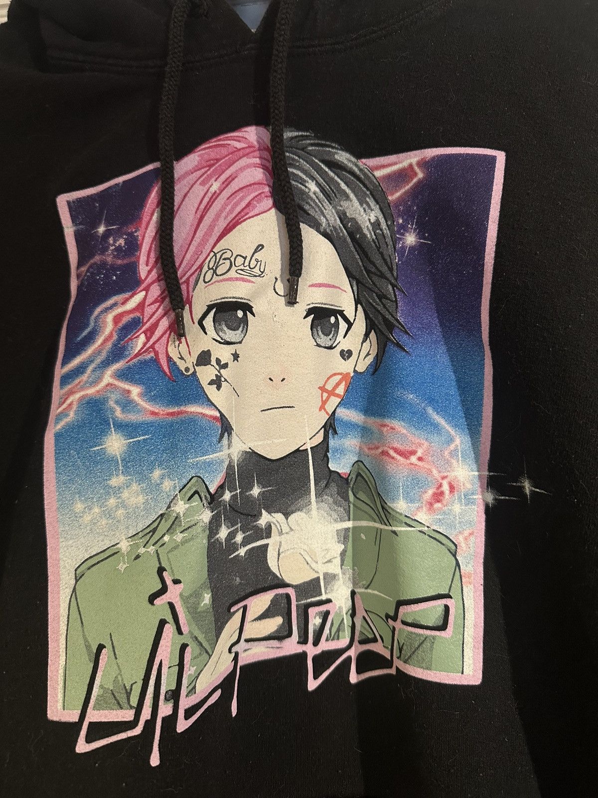 GOTHBOICLIQUE × Lil Peep Lil Peep Come Over When Your Sober PT2 Hoodie Size US L / EU 52-54 / 3 - 2 Thumbnail
