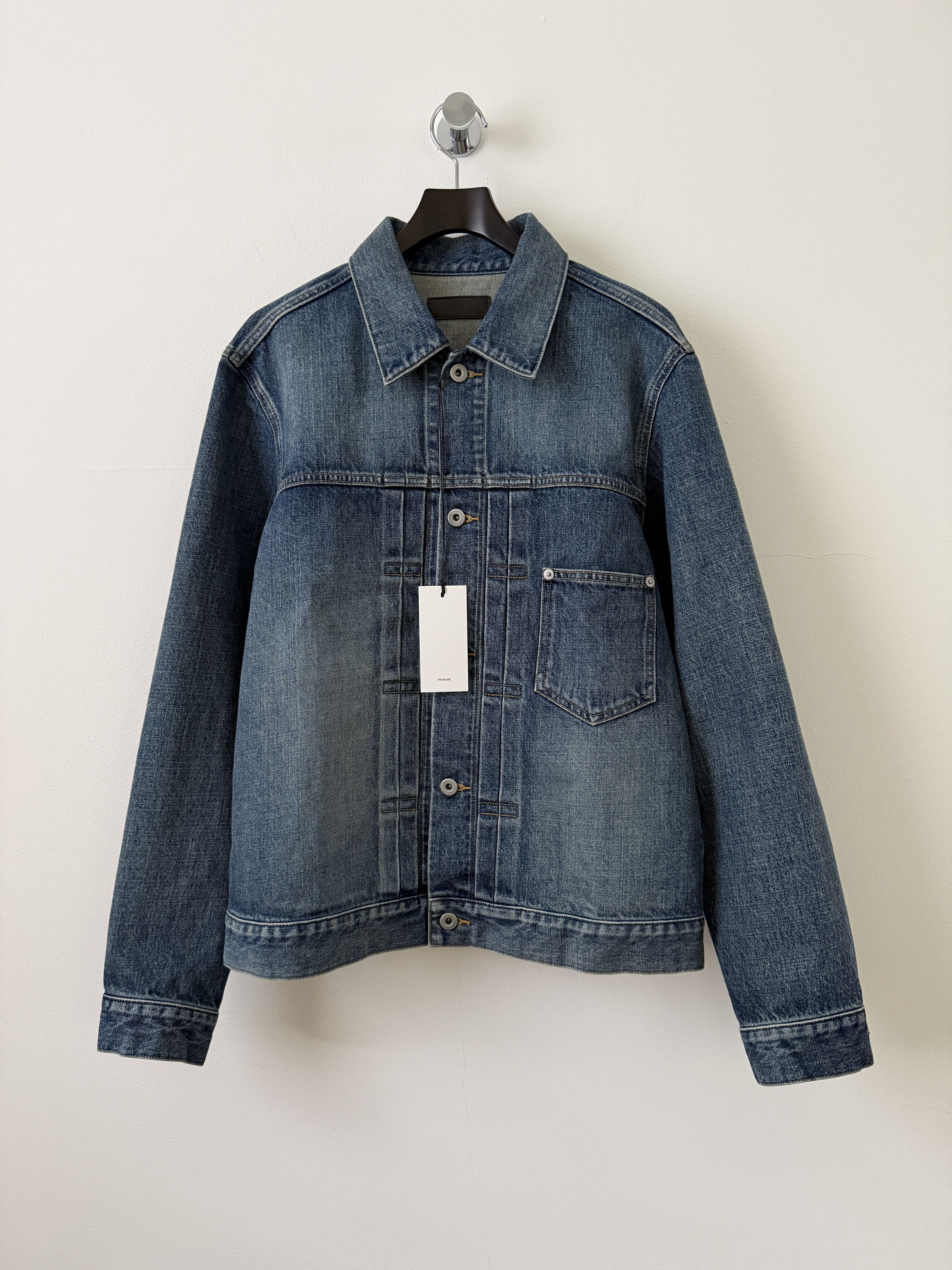 Vuja De VUJADE RIDLEY CURVED DENIM AFFIX PARKA | Grailed