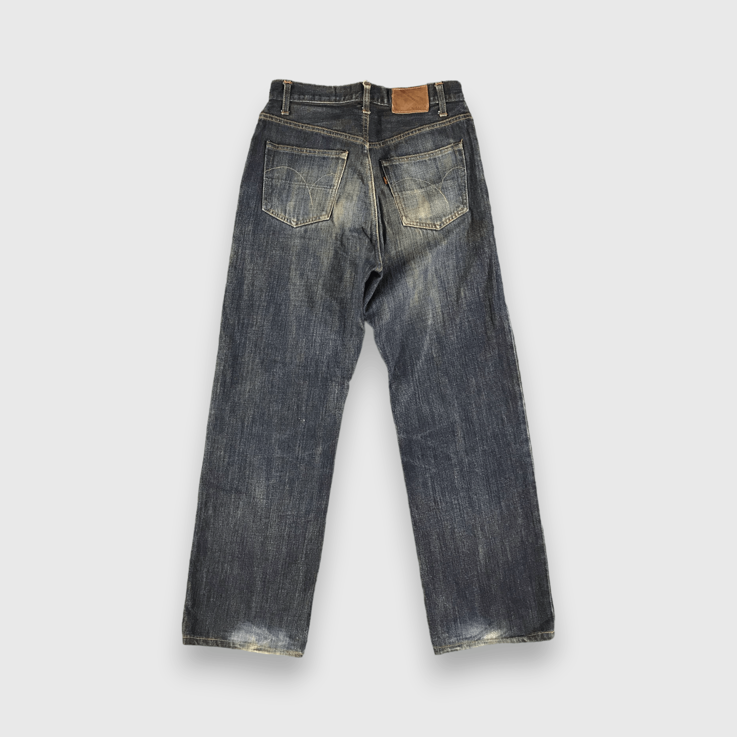 Japanese Brand Gold Rush Jeans Rusty Blue Denim -J2720 Size US 30 / EU 46 - 2 Thumbnail